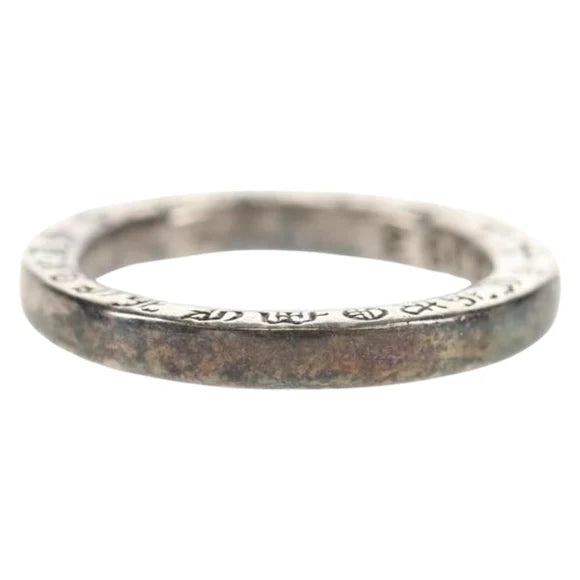 Luxury Promise Chrome Hearts NTFL Ring Ag925 Silver Auth 140408M 140408M