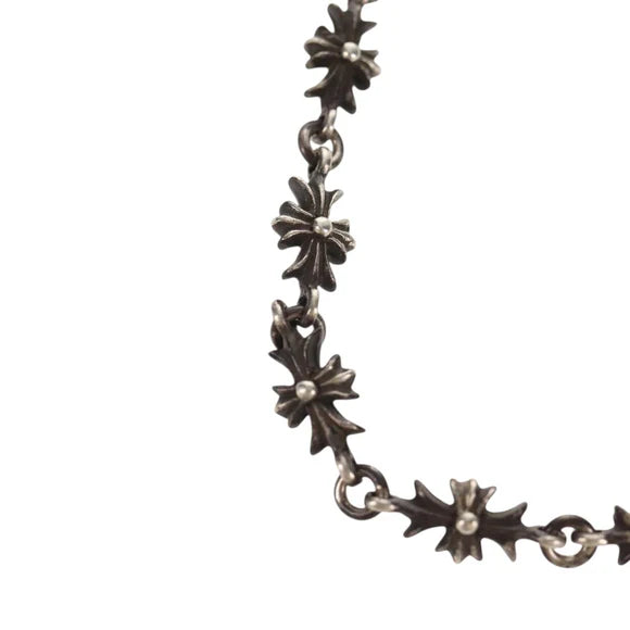 Luxury Promise Chrome Hearts Tiny ECH Plus Bracelet Bracelet Ag925 11 Links Auth 150919AM 150919AM