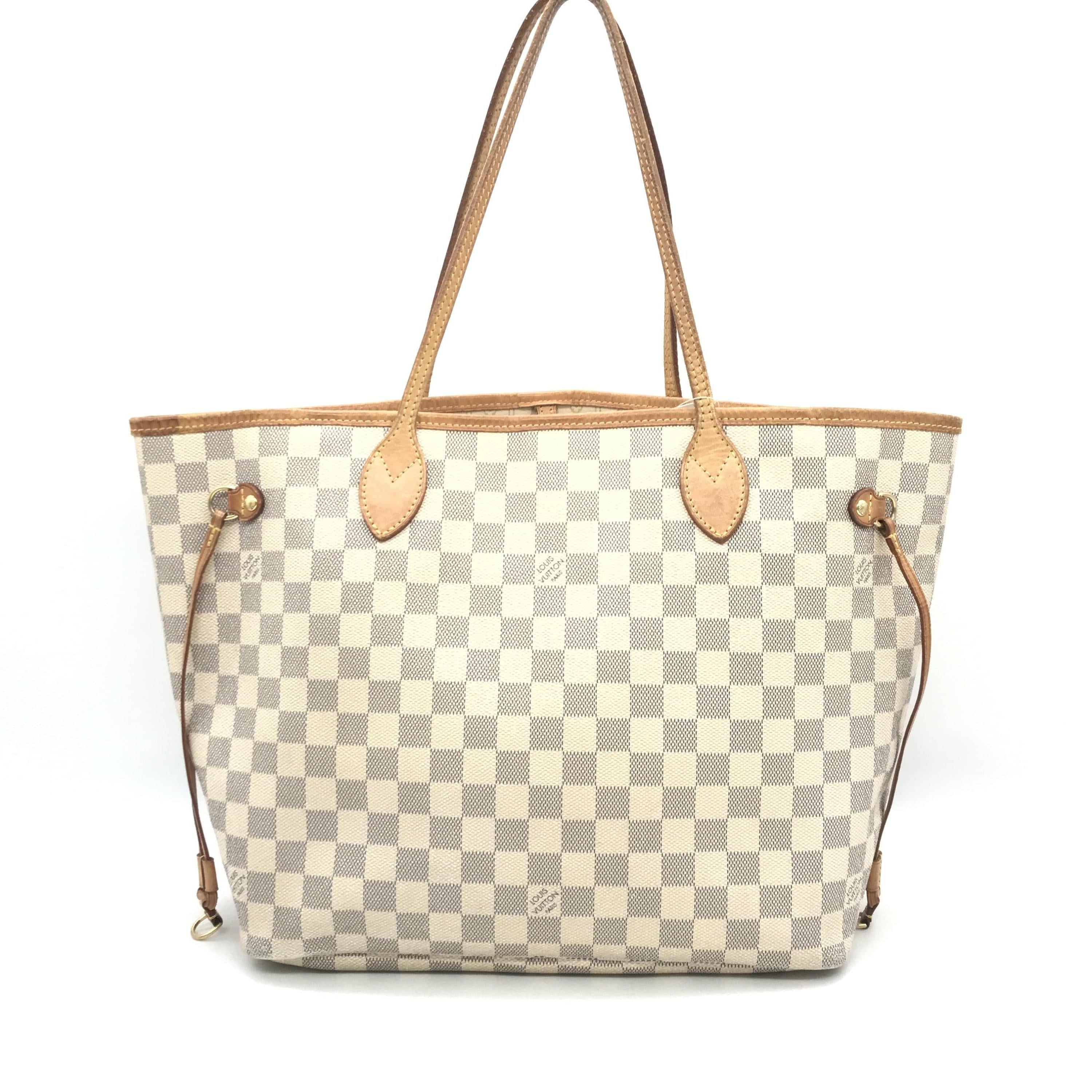 Luxury Promise Damier Azur Neverfull Tote Bag C320088
