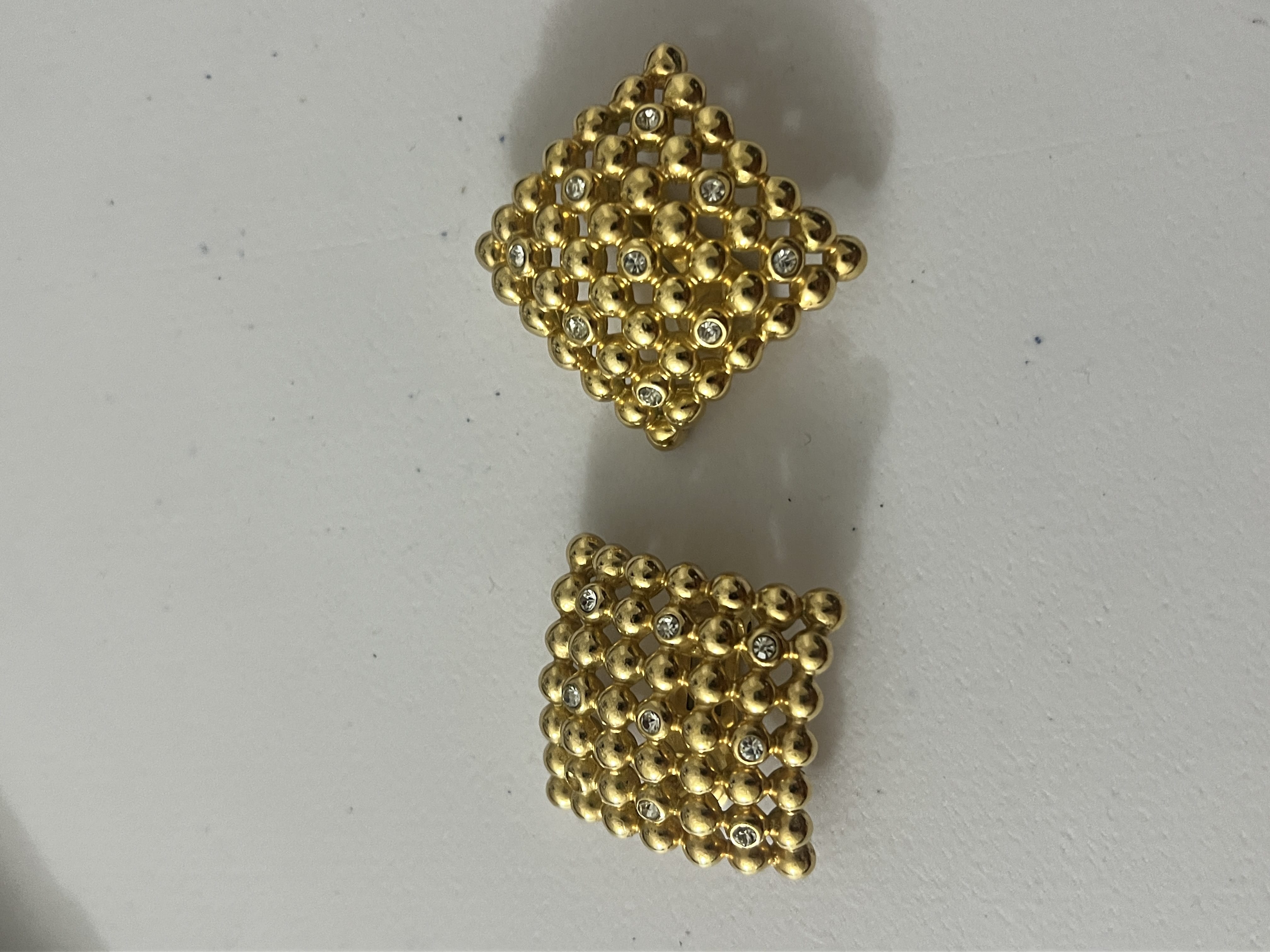 Luxury Promise Dior square earrings AKC1179