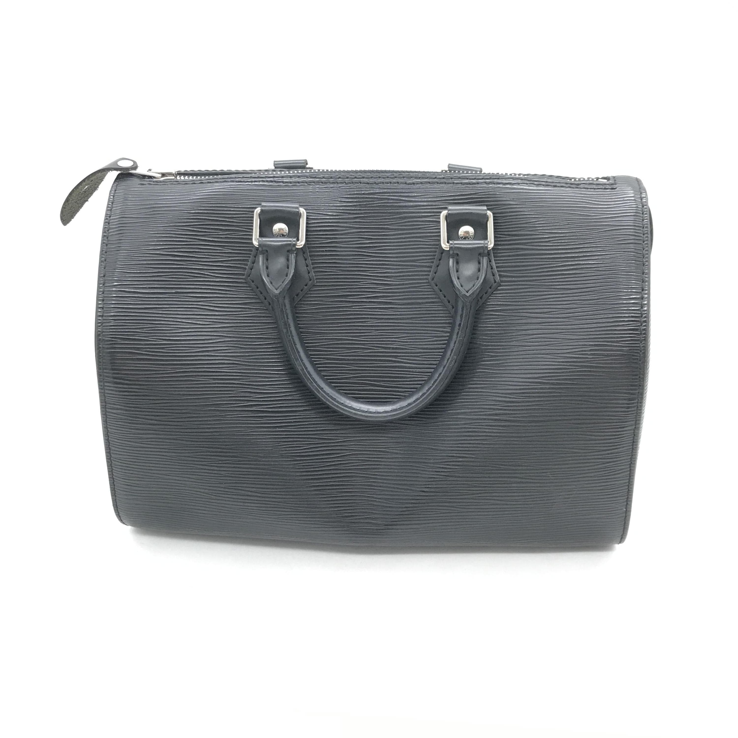 Luxury Promise Epi Leather Speedy Handbag In Black C320260