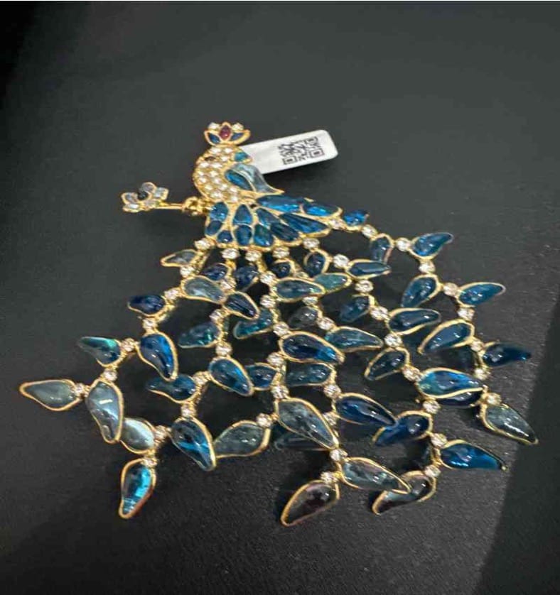 Luxury Promise Gripiva Peacock Brooch LZ410280