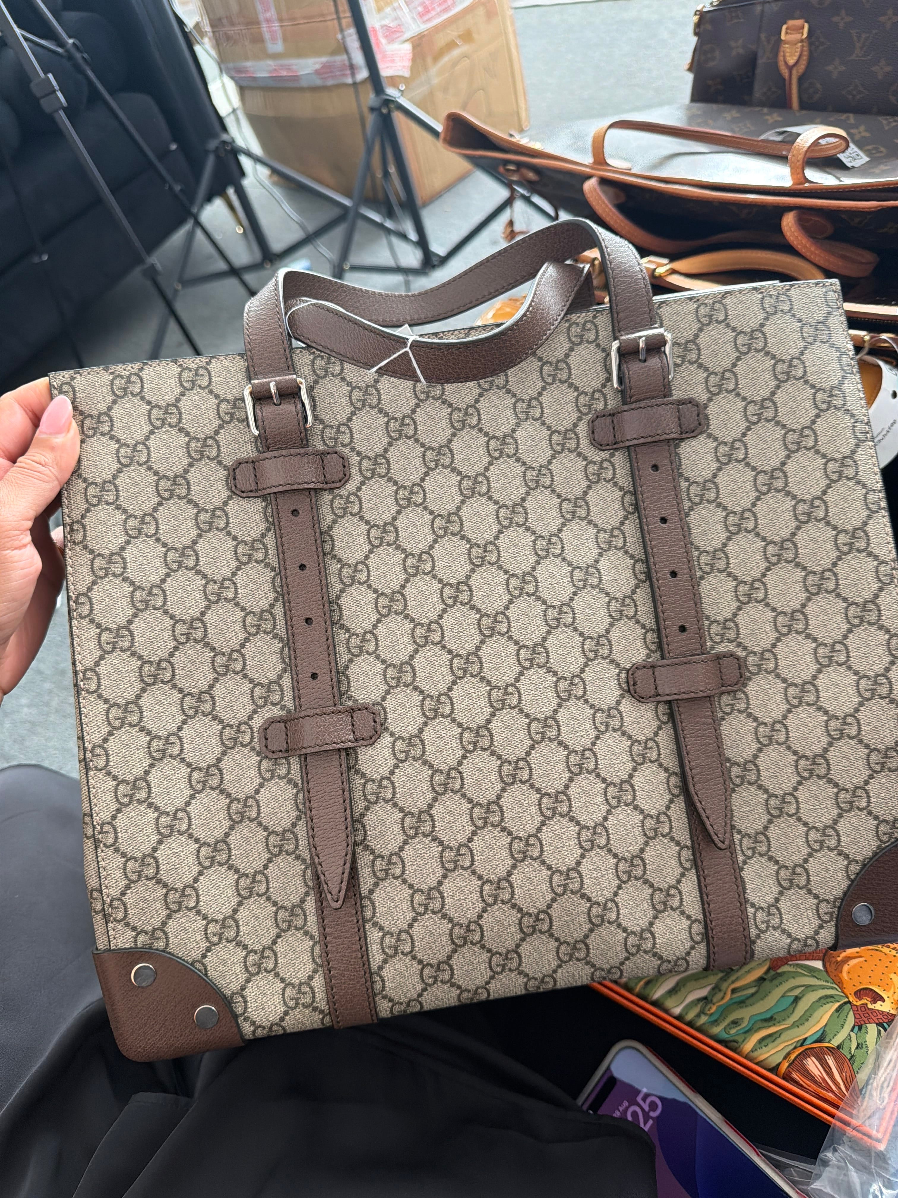 Luxury Promise Gucci large monogram bag - lq9o4ec1p7 -  AKC1579