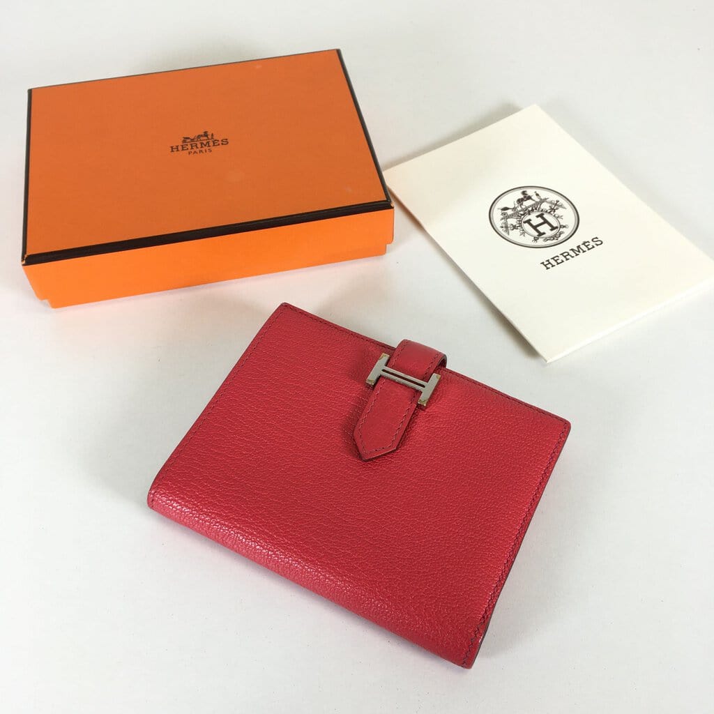 Luxury Promise Hermes Bearn Compact Wallet