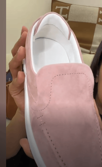Luxury Promise Hermes pink loafers ALC3915