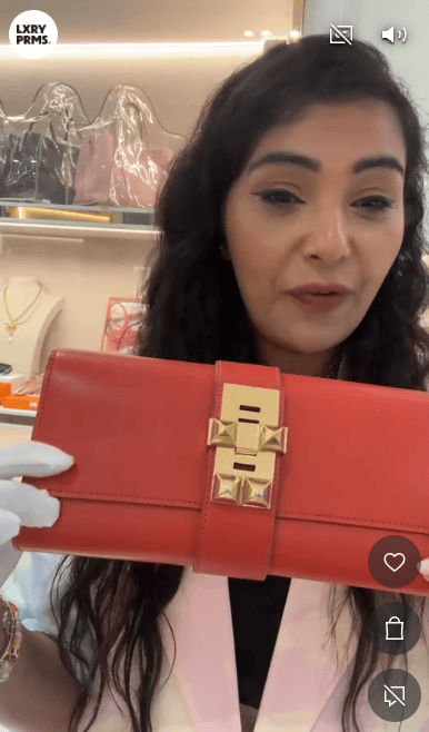 Luxury Promise Hermes Sanguine Medor Clutch GHW SYC1701