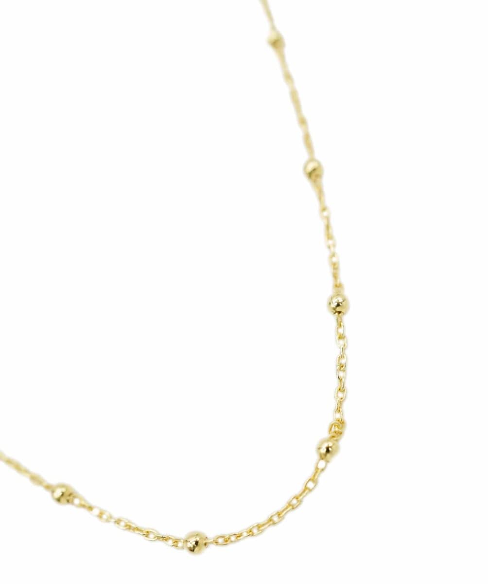 18k Gold Vermeil Sattelite Chain Necklace 16/18 Inch ASL7964