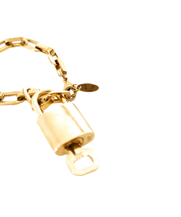 Luxury Promise Chunky chain bracelet for padlocks