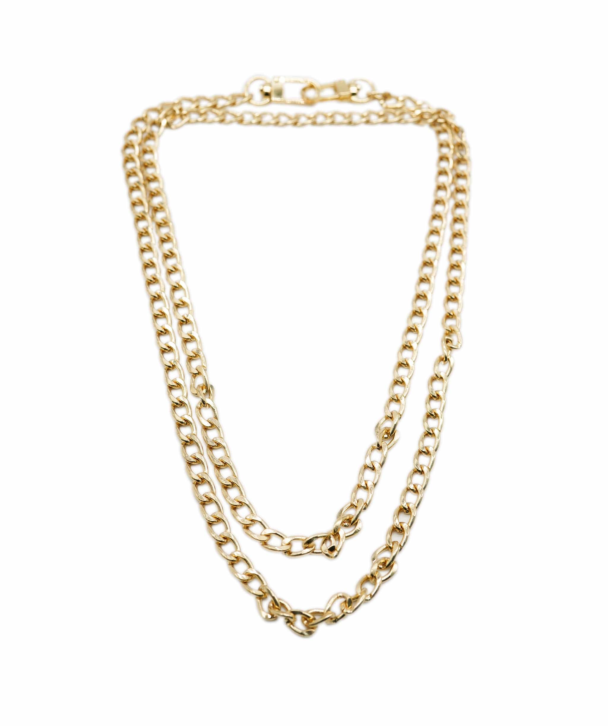 Luxury Promise Luxury Promise Double Layer Gold Chunky Chain NW2344