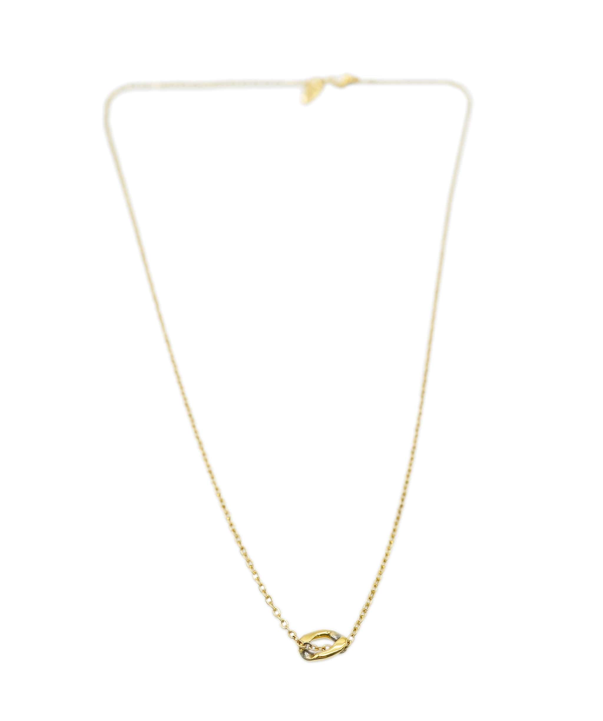 Luxury Promise Luxury Promise Gold Single Thin Chain for Padlocks - AWL4209