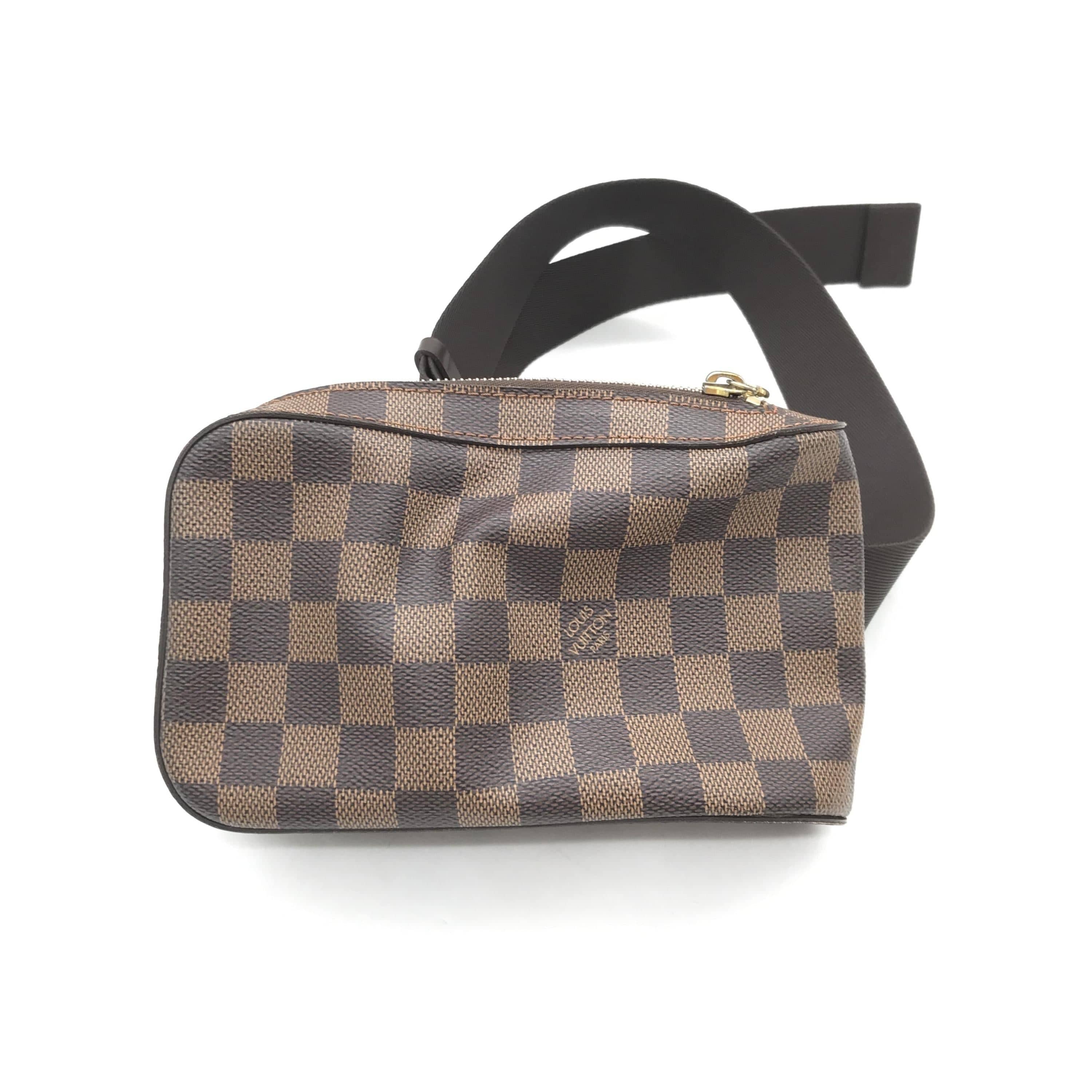 Luxury Promise Louis Vuitton Damier Ebene Waist Bag In Brown C320218