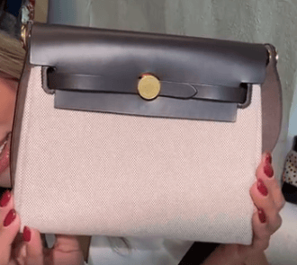 Luxury Promise Mini Her Bag Leather Gold Hardware AKC1297