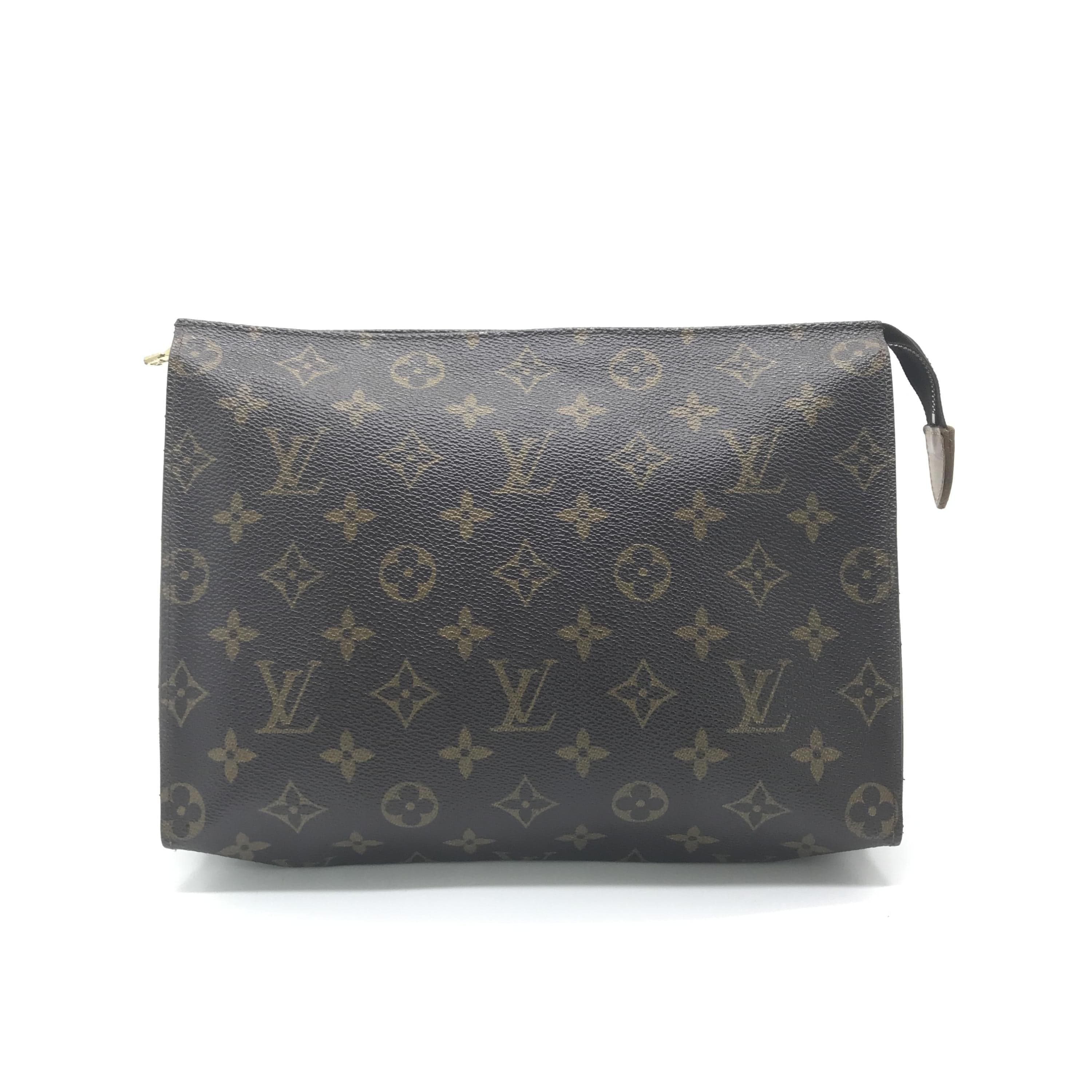 Luxury Promise Monogram Toiletry Pouch Canvas C290948
