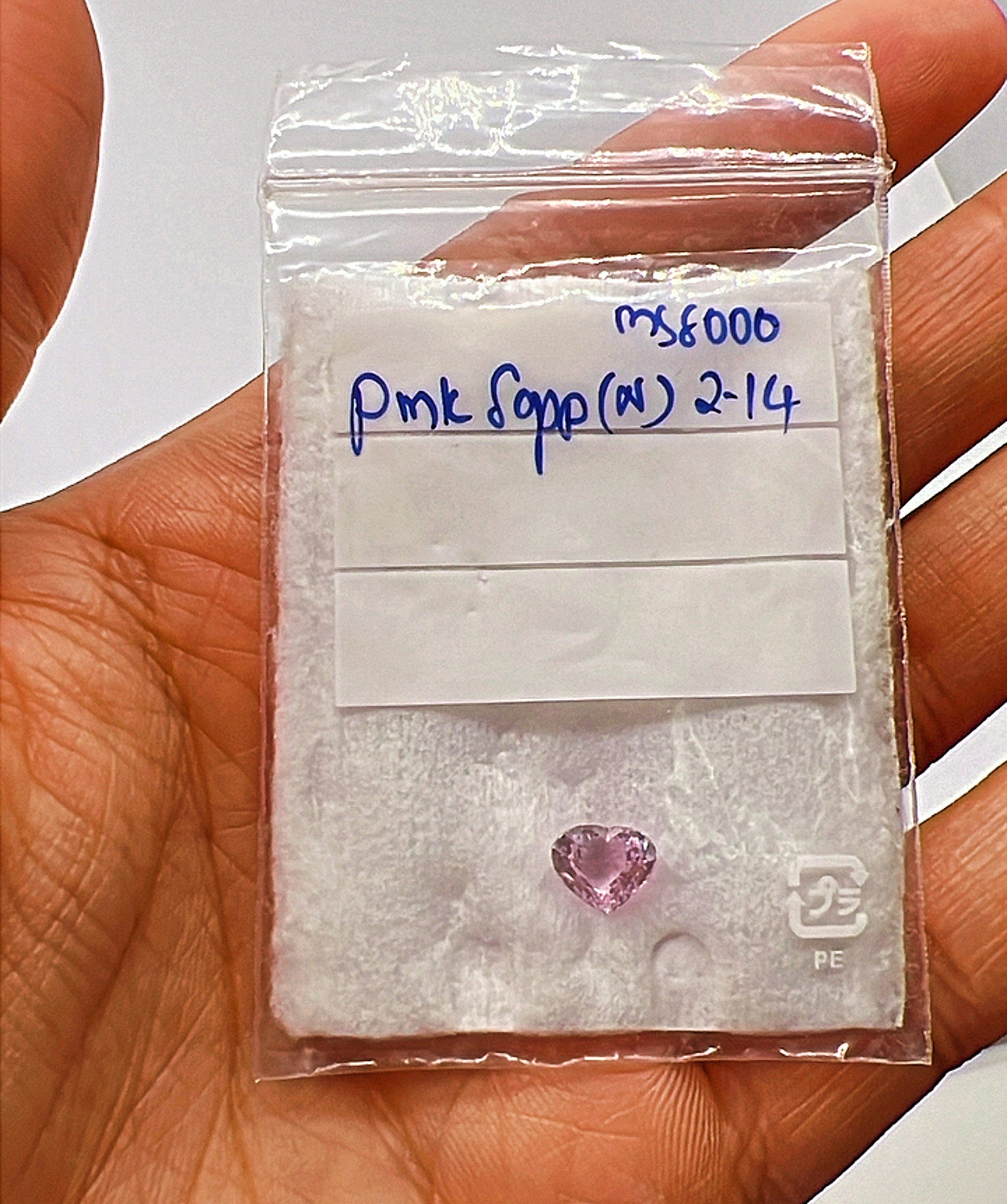 Luxury Promise Pink Sapphire (N) 2.14 MS 8000
