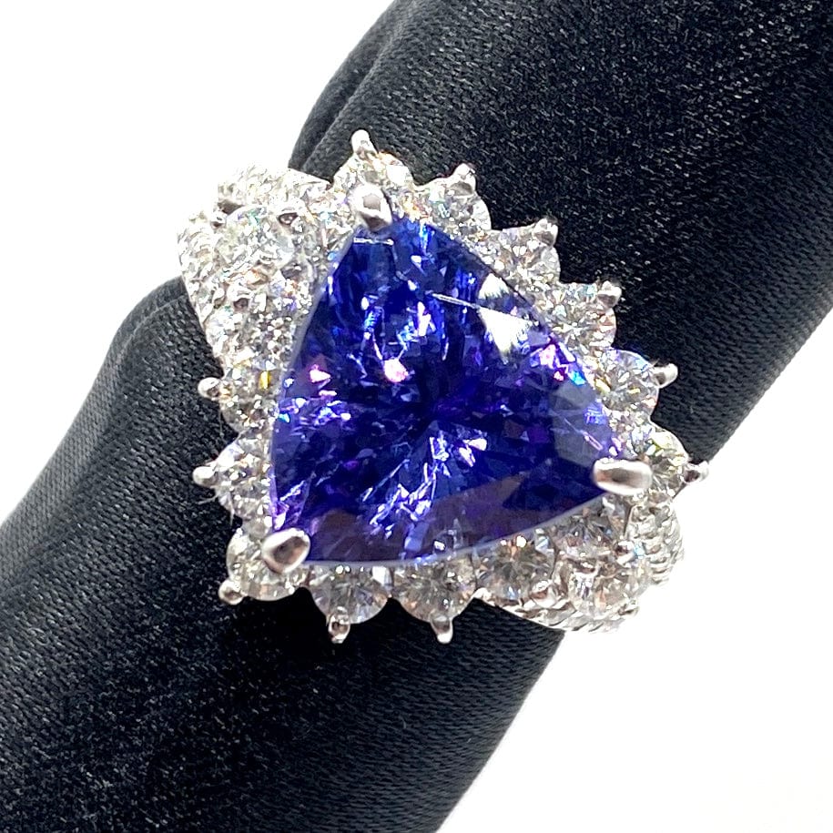 Luxury Promise Pt900 Tanza Ring TZ4.74 D1.4 9.6 47513