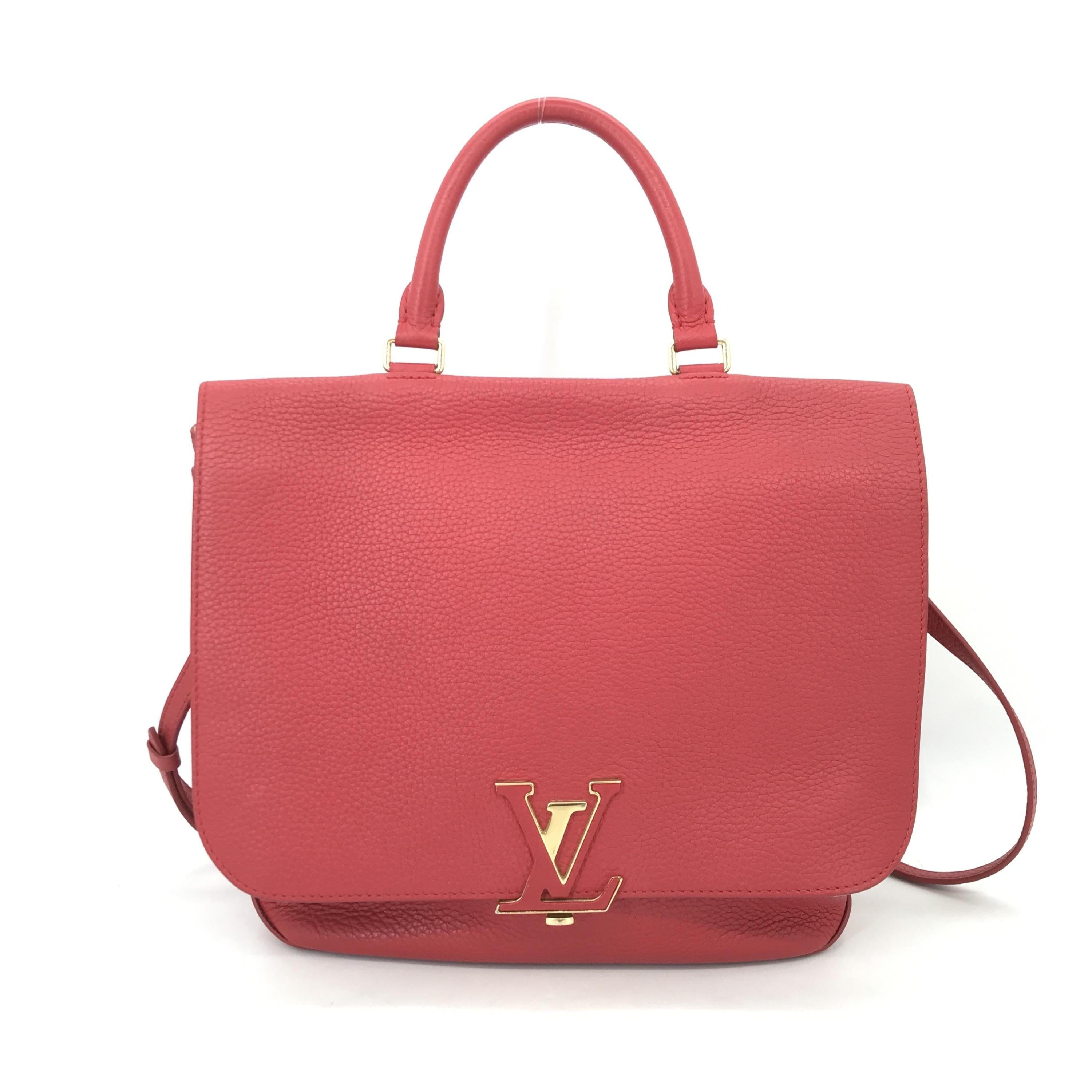 Luxury Promise Red Taurillon Leather Volta Bag C331569