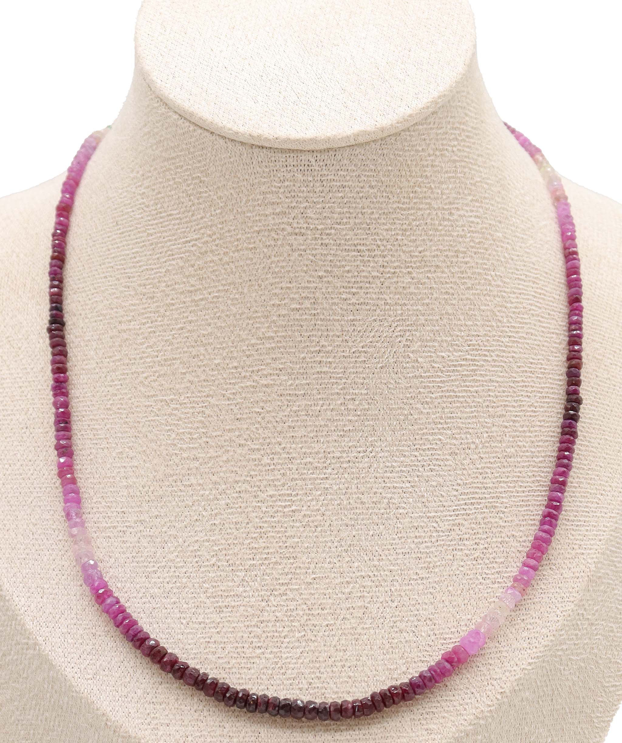 Luxury Promise SV925 Ruby Necklace R 9.6 38173