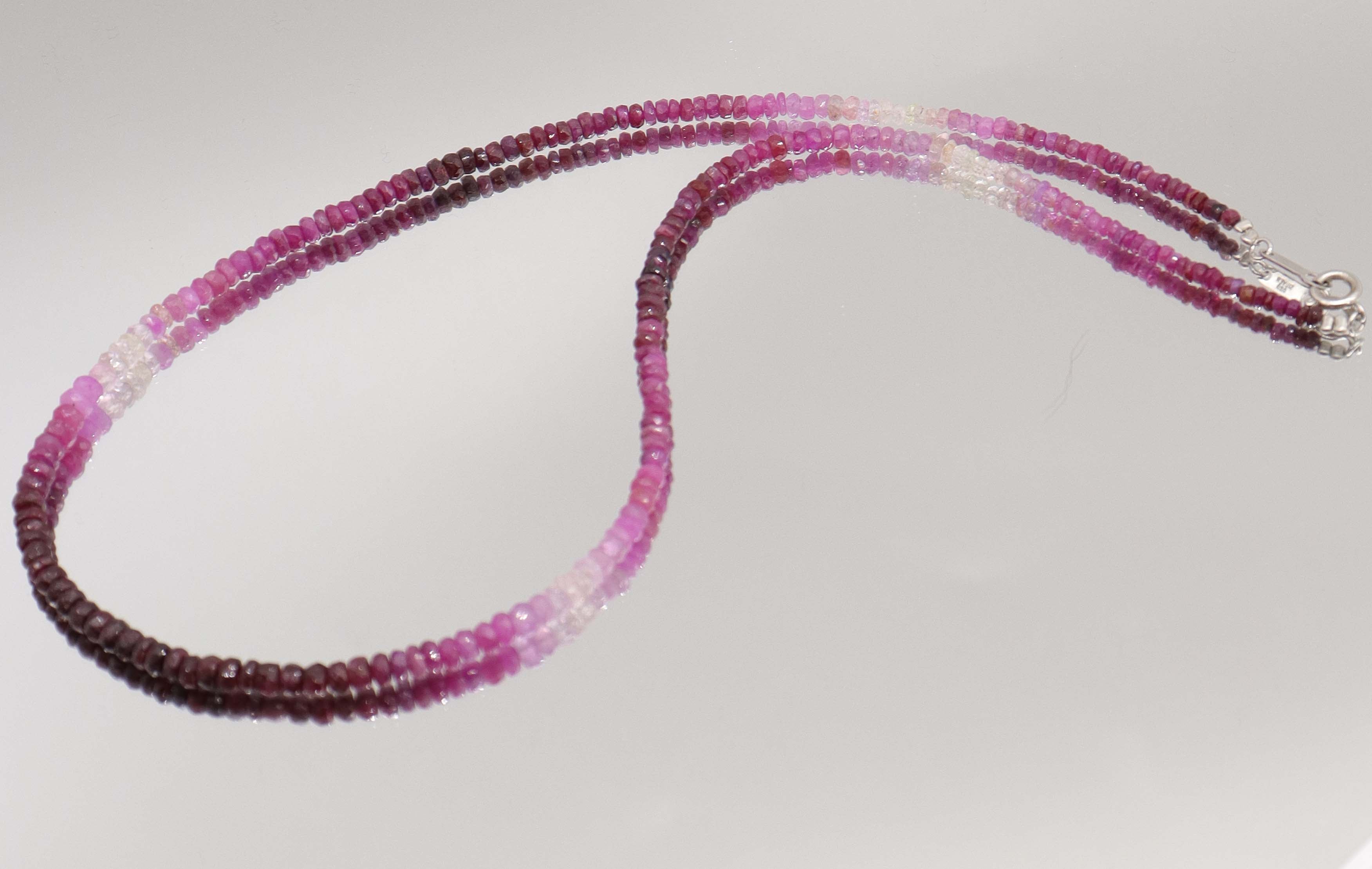 Luxury Promise SV925 Ruby Necklace R 9.6 38173