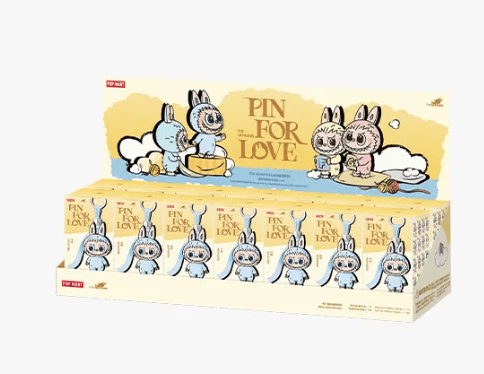Luxury Promise THE MONSTERS Pin for Love Series-Vinyl Plush Pendant Blind Box (A-M) DXBV0584