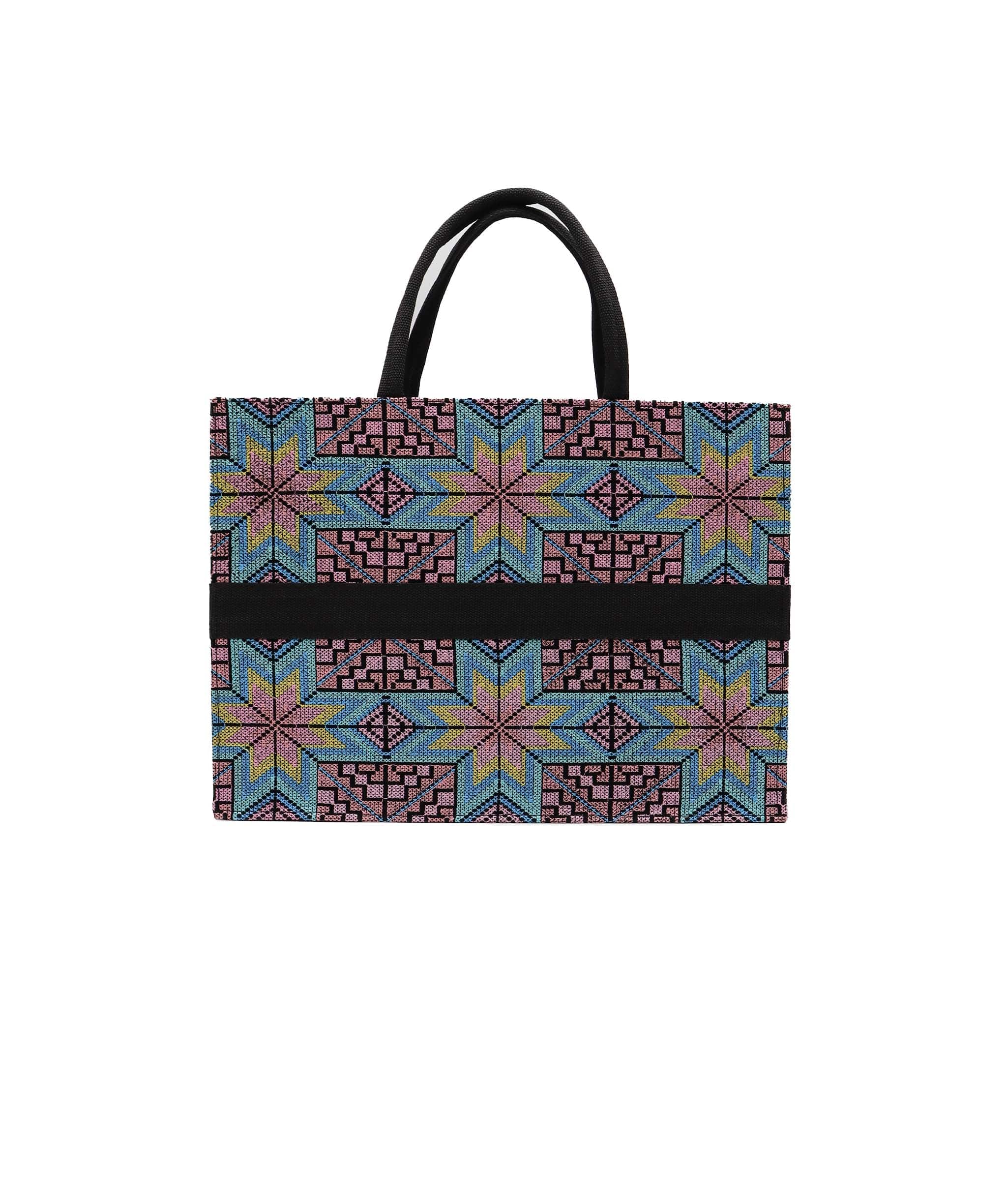 Luxury Promise Charity embroidered handmade tote  DXBS0737