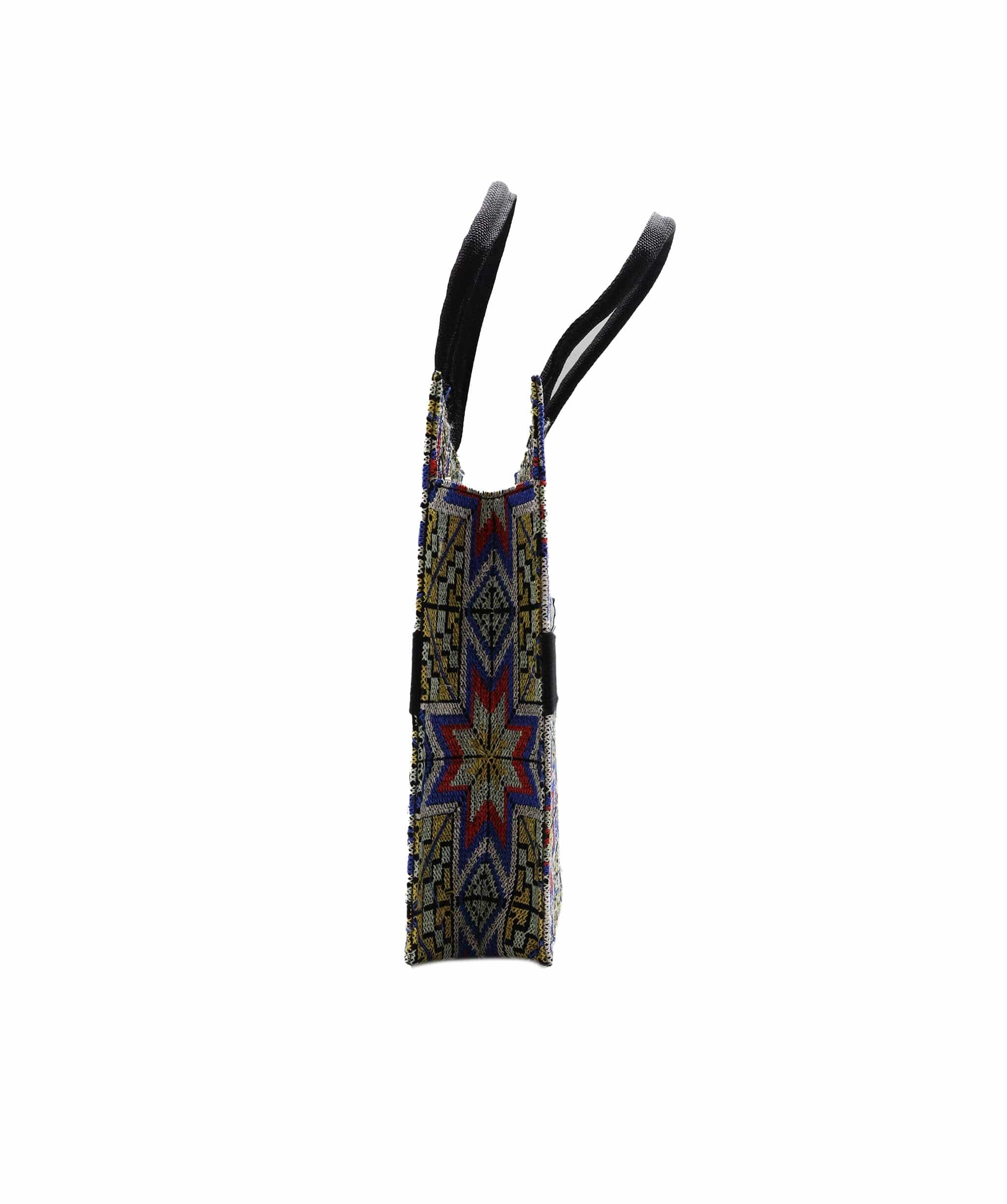 Luxury Promise Embroidered Handmade Tote Yellow DXBS2978