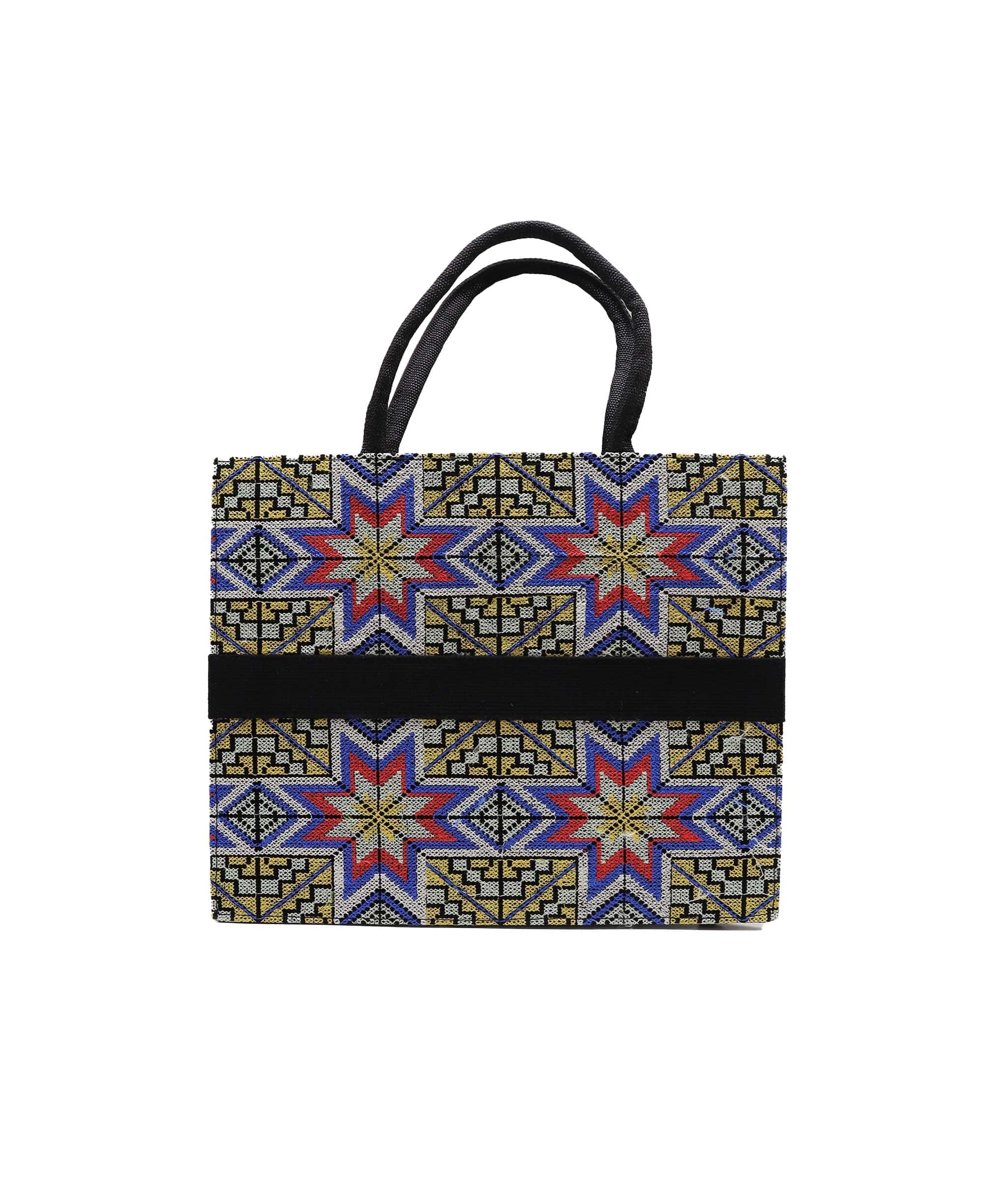 Luxury Promise Embroidered Handmade Tote Yellow DXBS2978