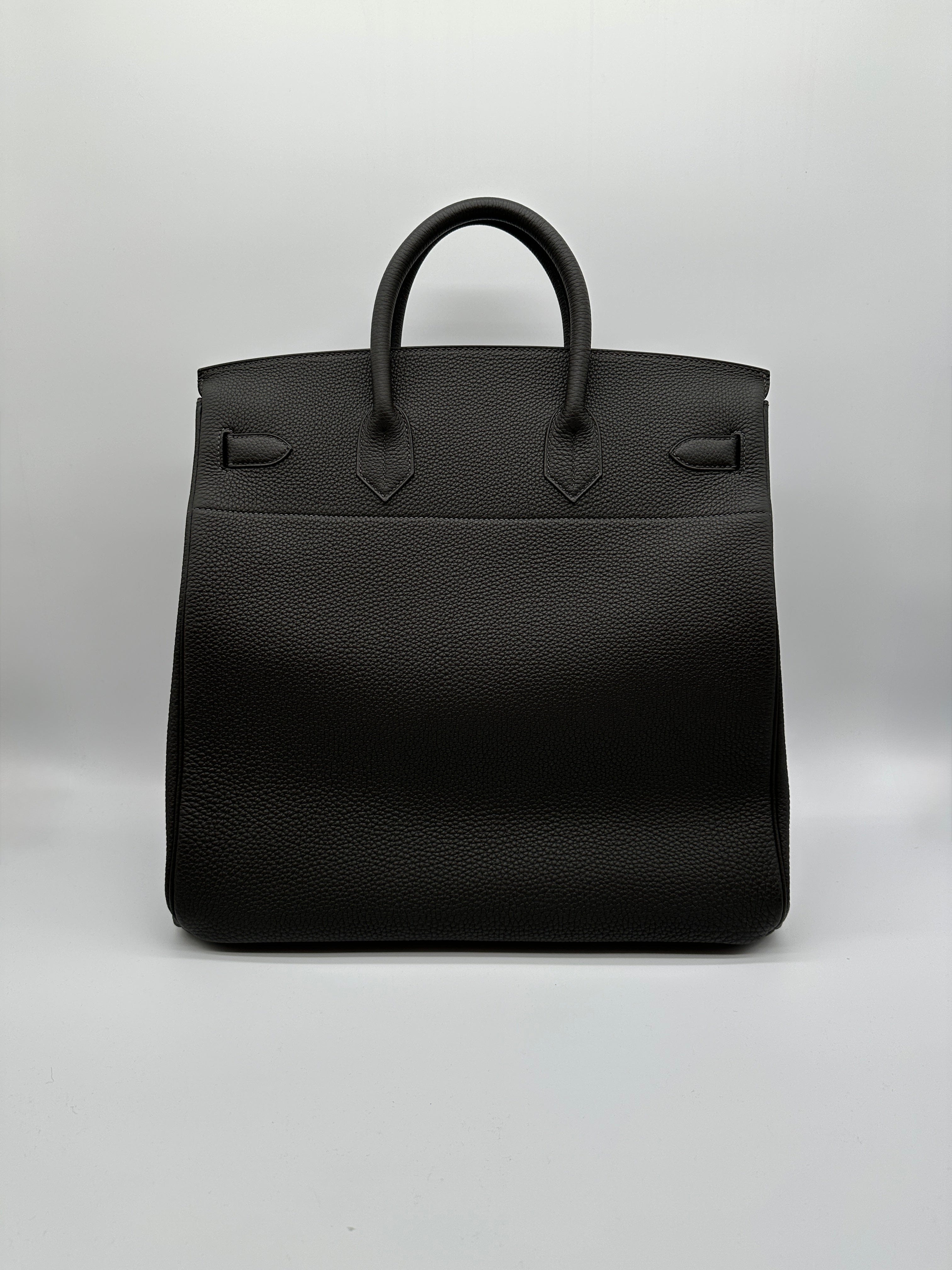 LUXURY PROMISE Hermès Haut à Courroies Dark Bronze Togo 40 Palladium Hardware