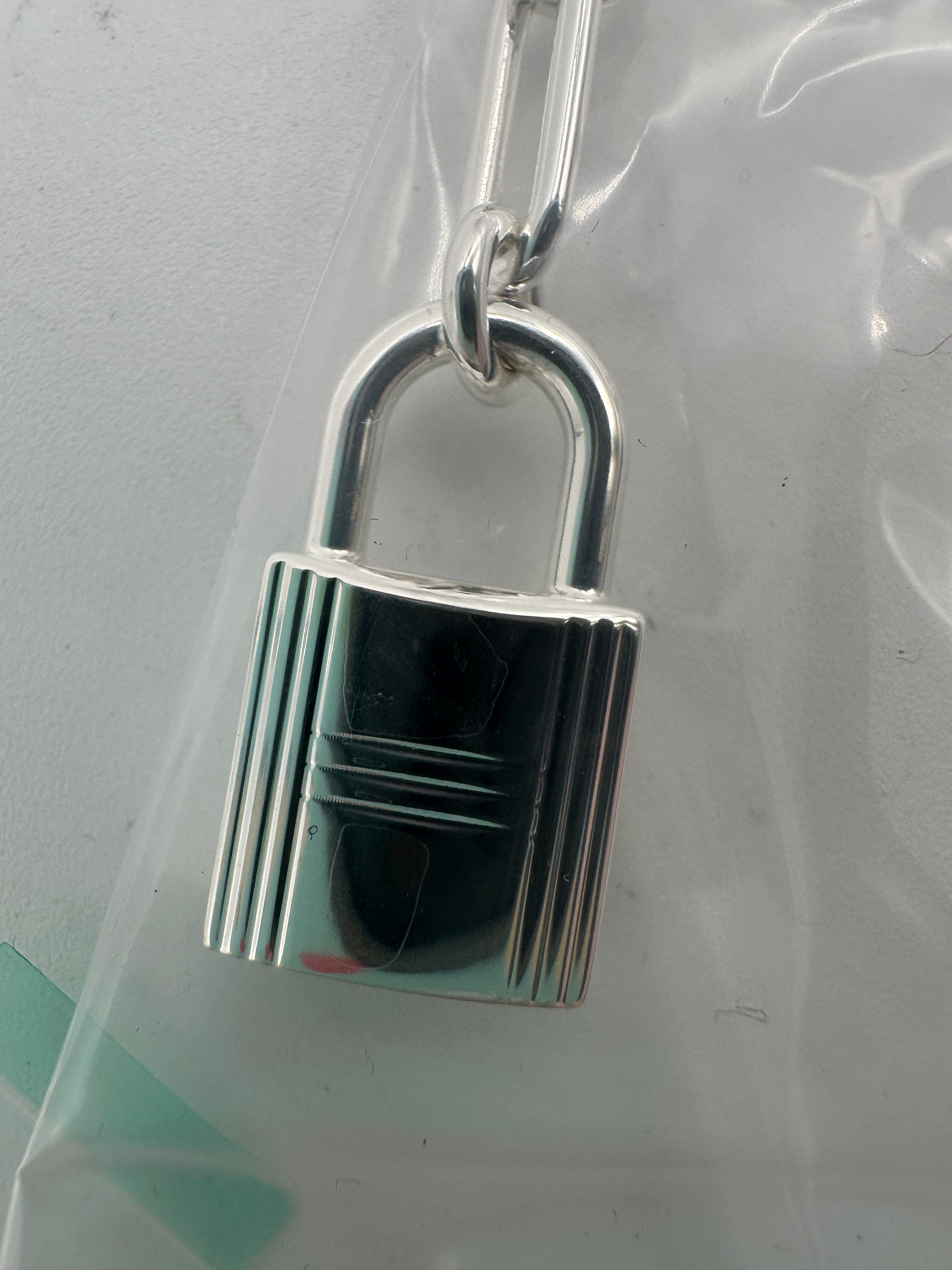 Luxury Promise Hermès Kelly Bijou Argent, Sterling Silver