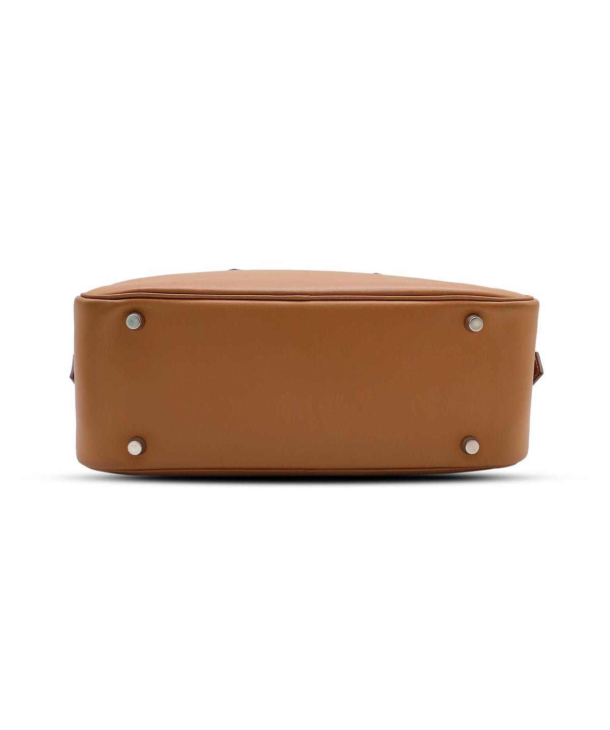 Luxury Promise HERMES PLUME 28 NATUREL VEAU CHAMONIX HAND BAG 2004 SQUARE H PALLADIUM HARDWARE DXBS6649