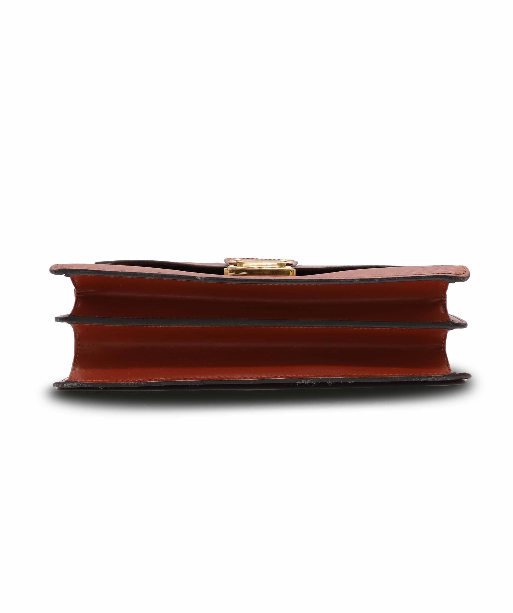 Luxury Promise LOUIS VUITTON Epi Concorde Hand Bag Brown M52133 LV Auth BA4998 BA4998 DXBS6376