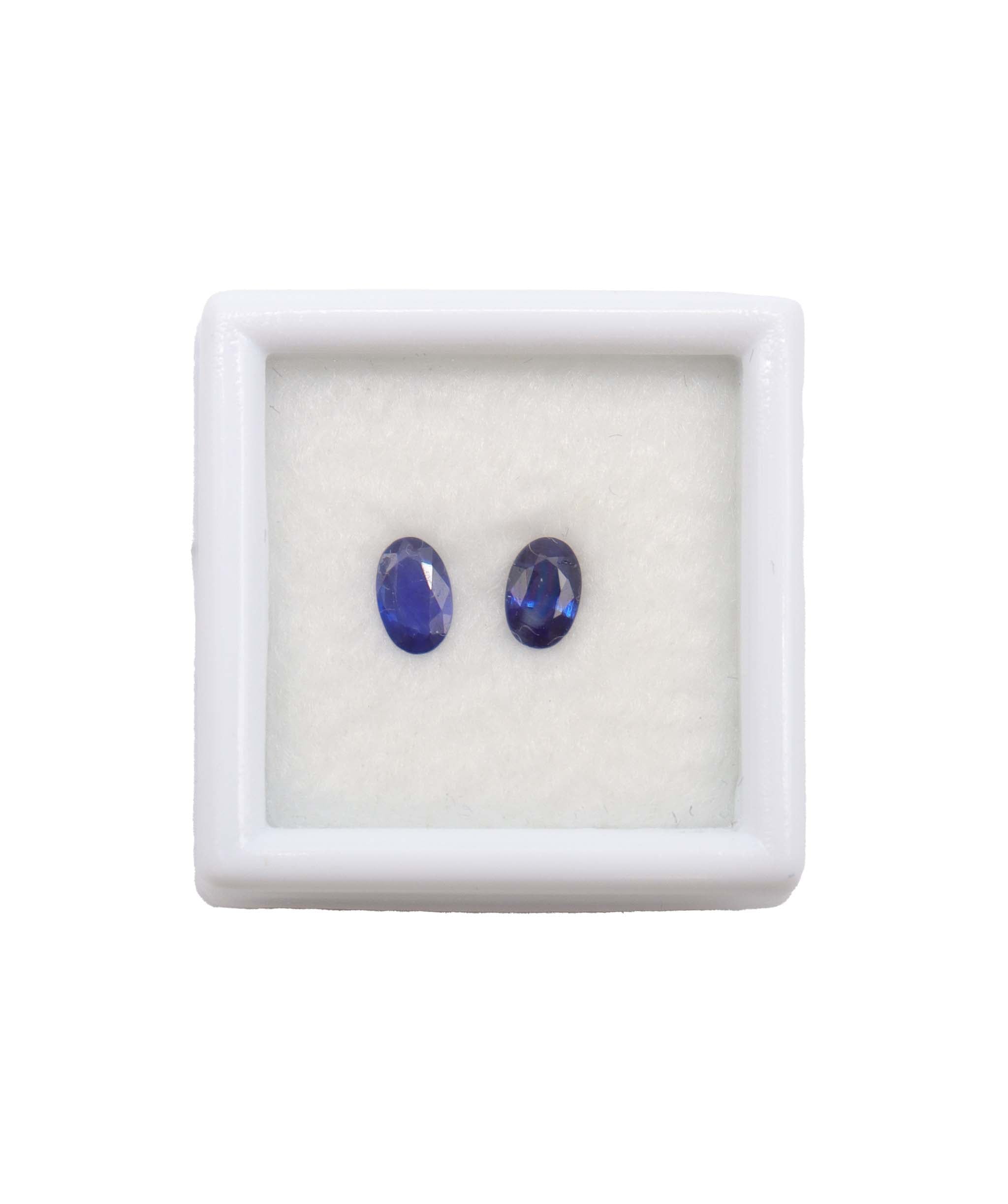 Luxury Promise BLUE SAPPHIRE (PAIR) NATURAL 0.66 MS 18711-7 MS 18711-7