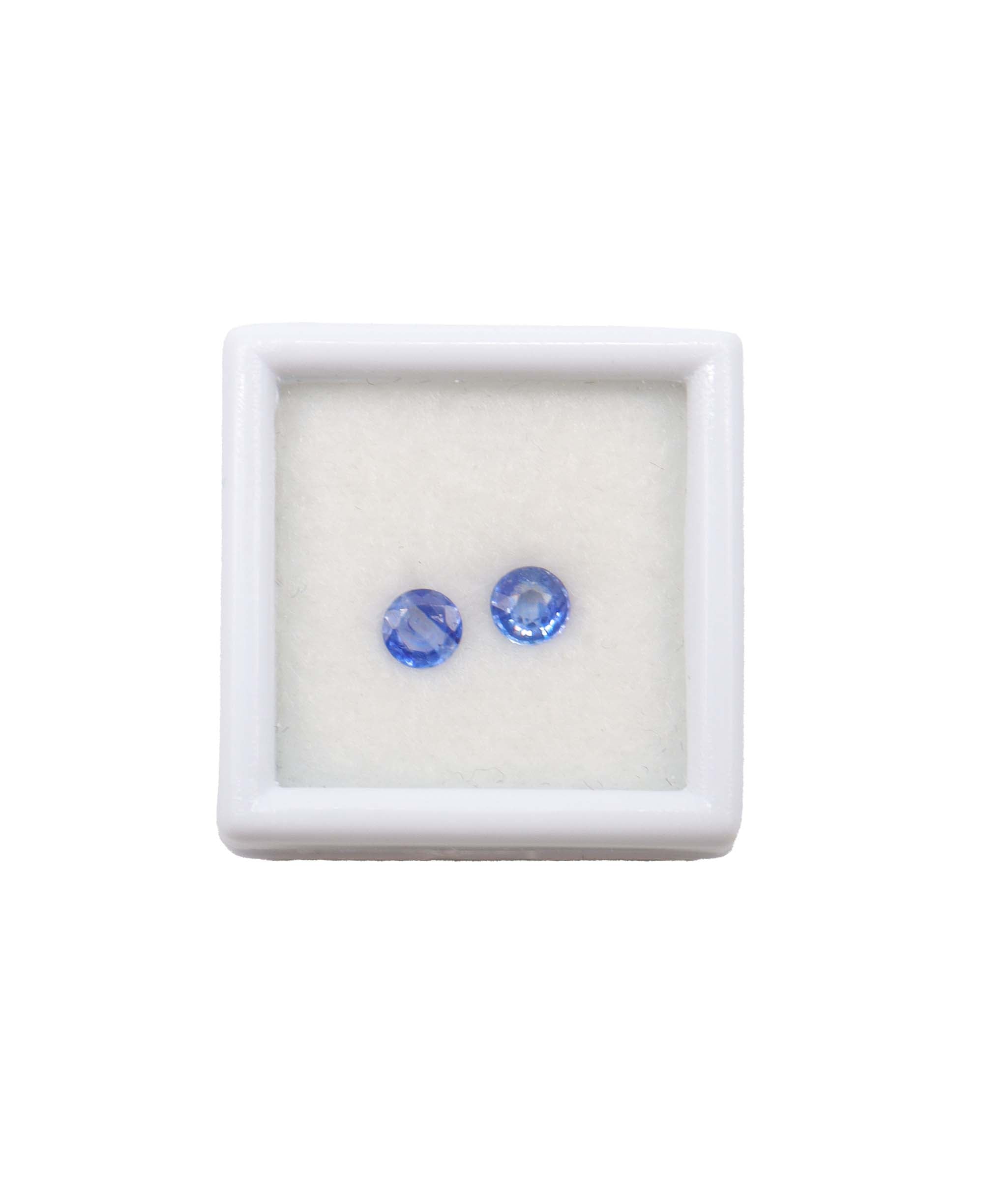 Luxury Promise BLUE SAPPHIRE (PAIR) NATURAL 0.69 MS 18630-14 MS 18630-14