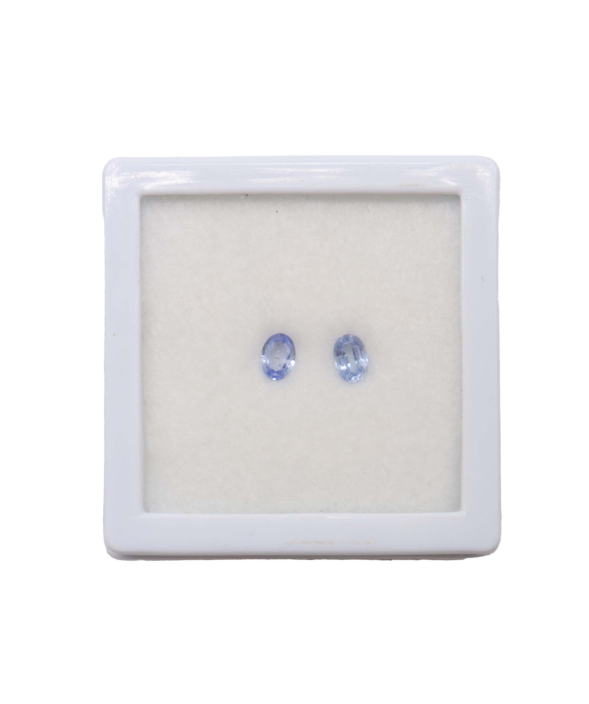 Luxury Promise BLUE SAPPHIRE (PAIR) NATURAL 1.36 MS 18630-26 MS 18630-26