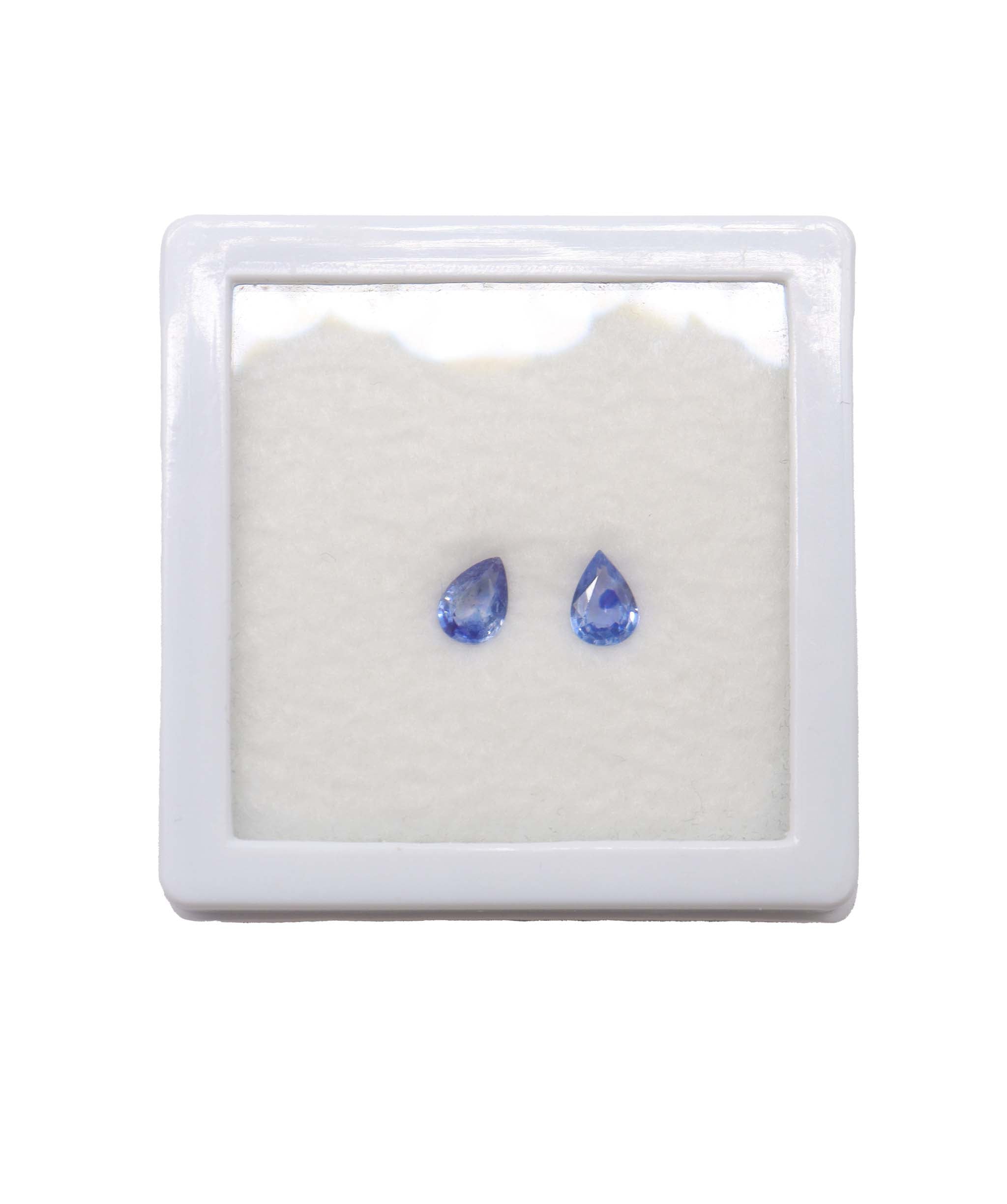 Luxury Promise BLUE SAPPHIRE (PAIR) NATURAL 1.49 MS 18630-58 MS 18630-58