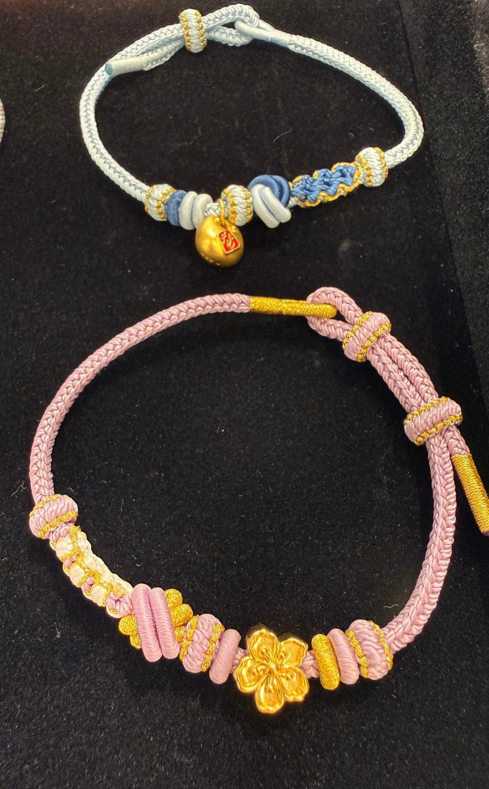 Luxury Promise 24K Gold with 1 Charm Lucky Bracelet