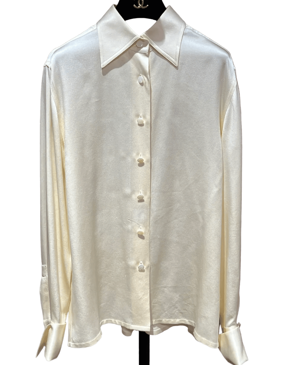 Luxury Promise CHANEL 1998 A SILK SHIRT FT102053