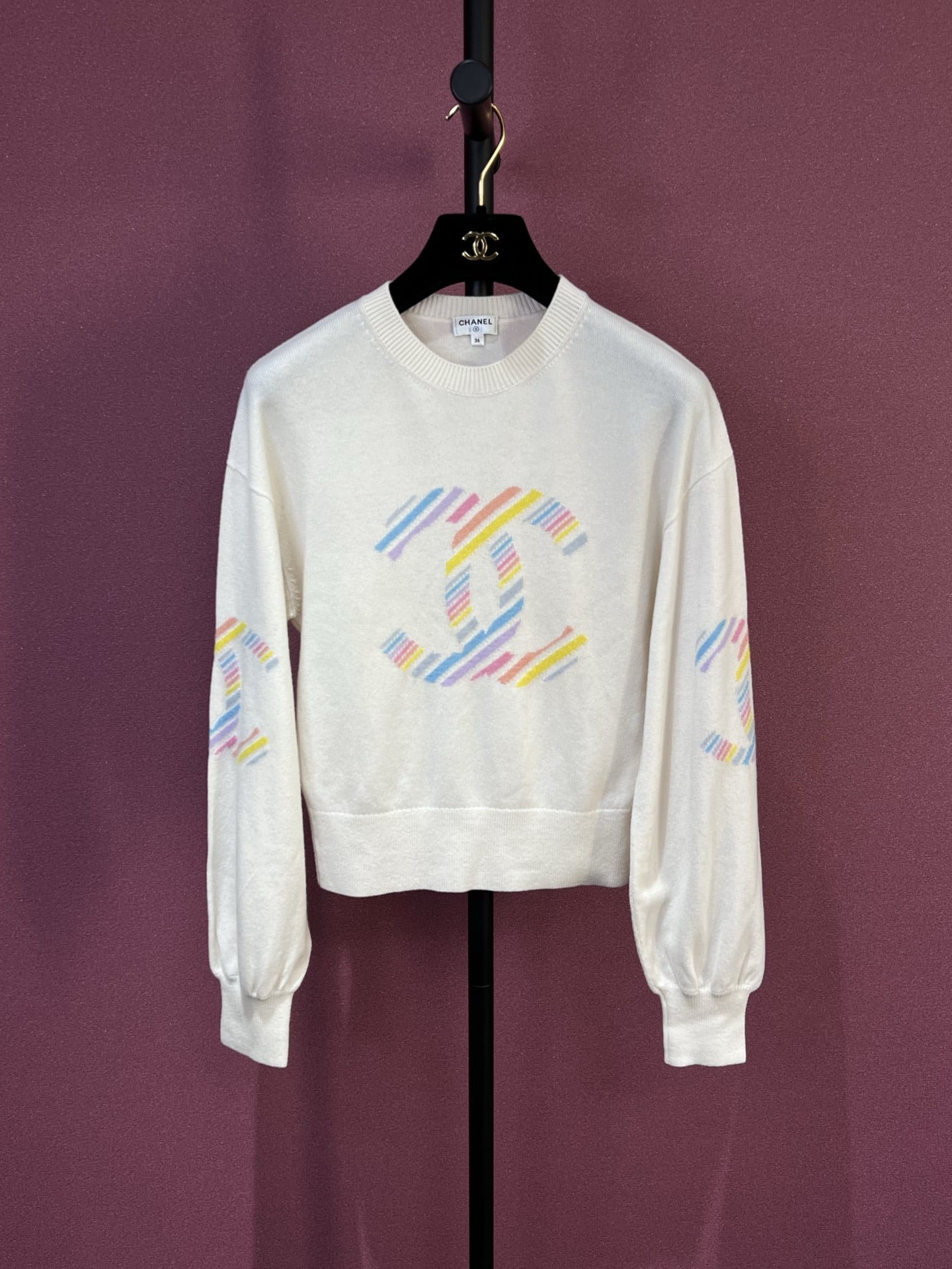 Luxury Promise CHANEL 2019 C CASHMERE SWEATER FT101995