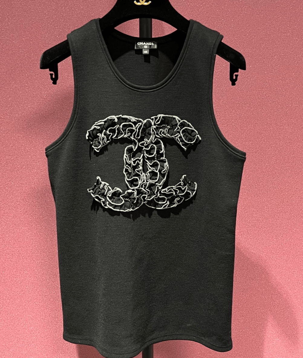 Luxury Promise CHANEL 2020A 38 BLACK VEST FT102044
