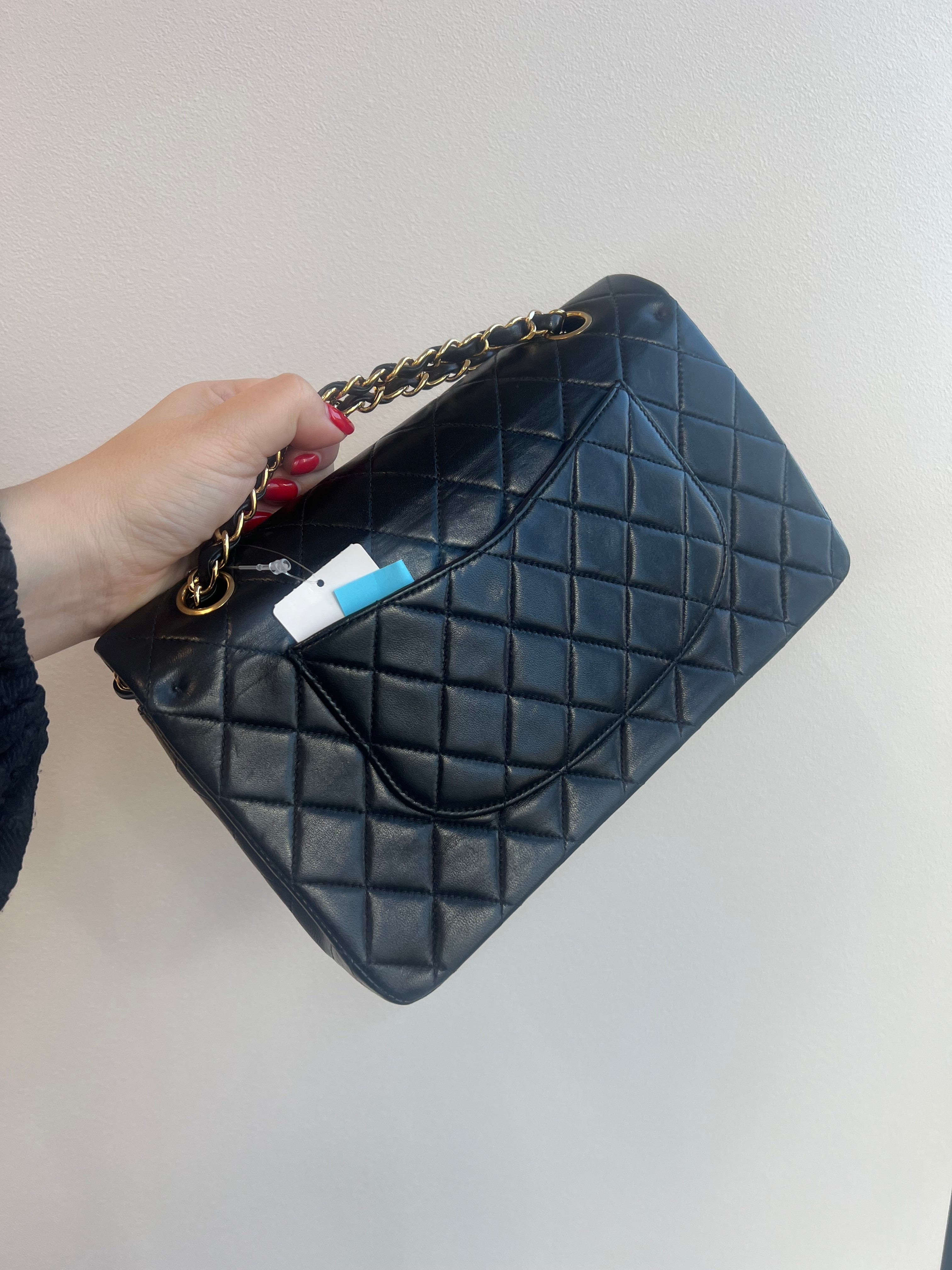 Luxury Promise Chanel Black Medium Classic Flap Lambskin