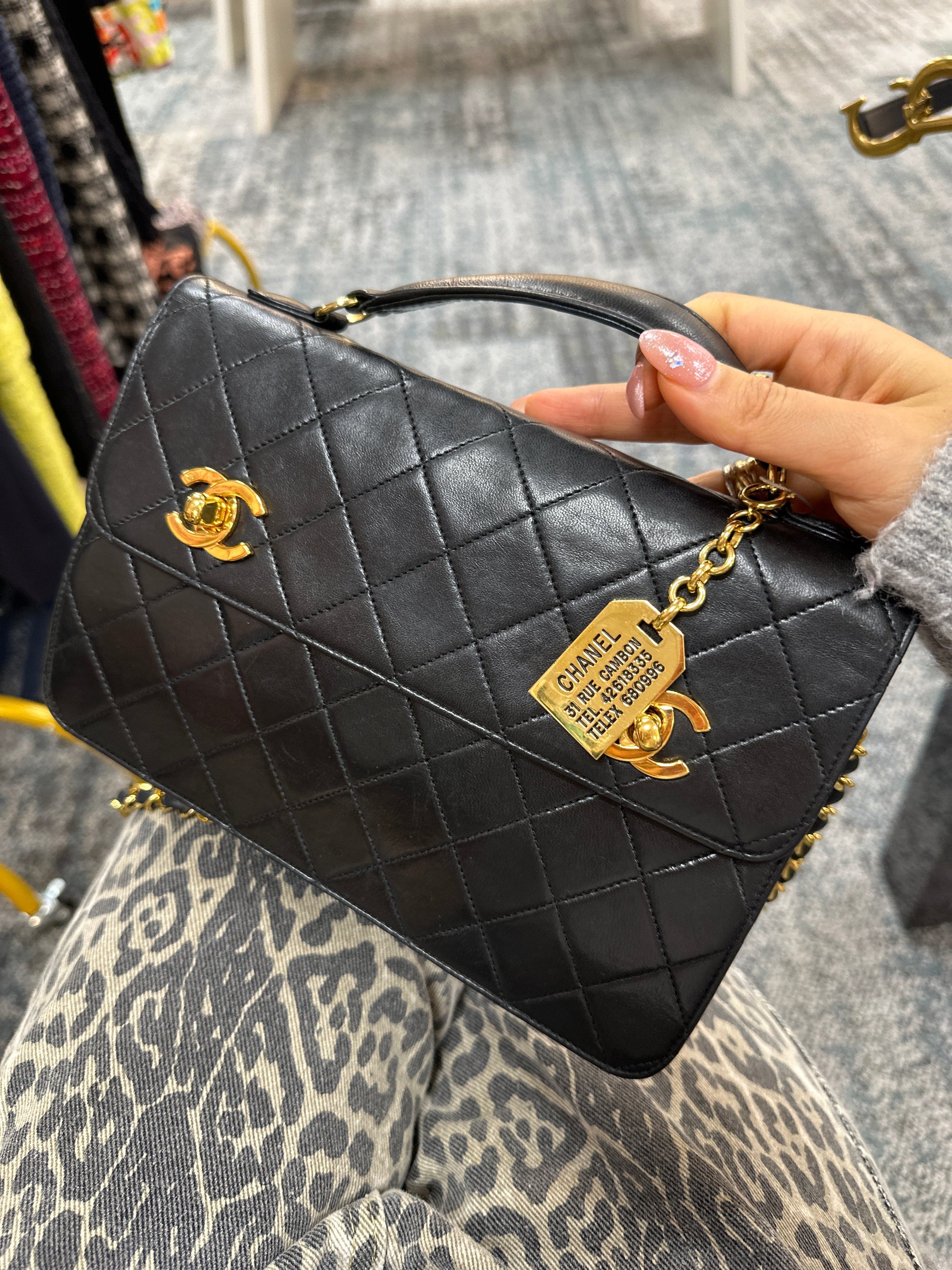 Luxury Promise CHANEL DOUBLE TURNLOCK BRIEFCASE 90278143