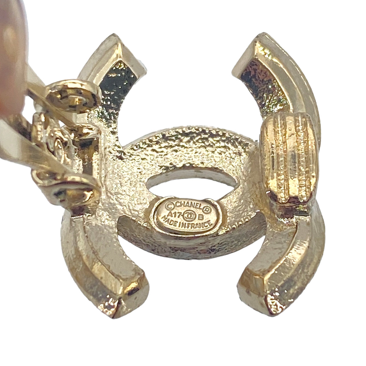 LUXURY PROMISE CHANEL EARRINGS COCOMARK COLOR STONE PINK RED ACCESSORY A17B 90276784