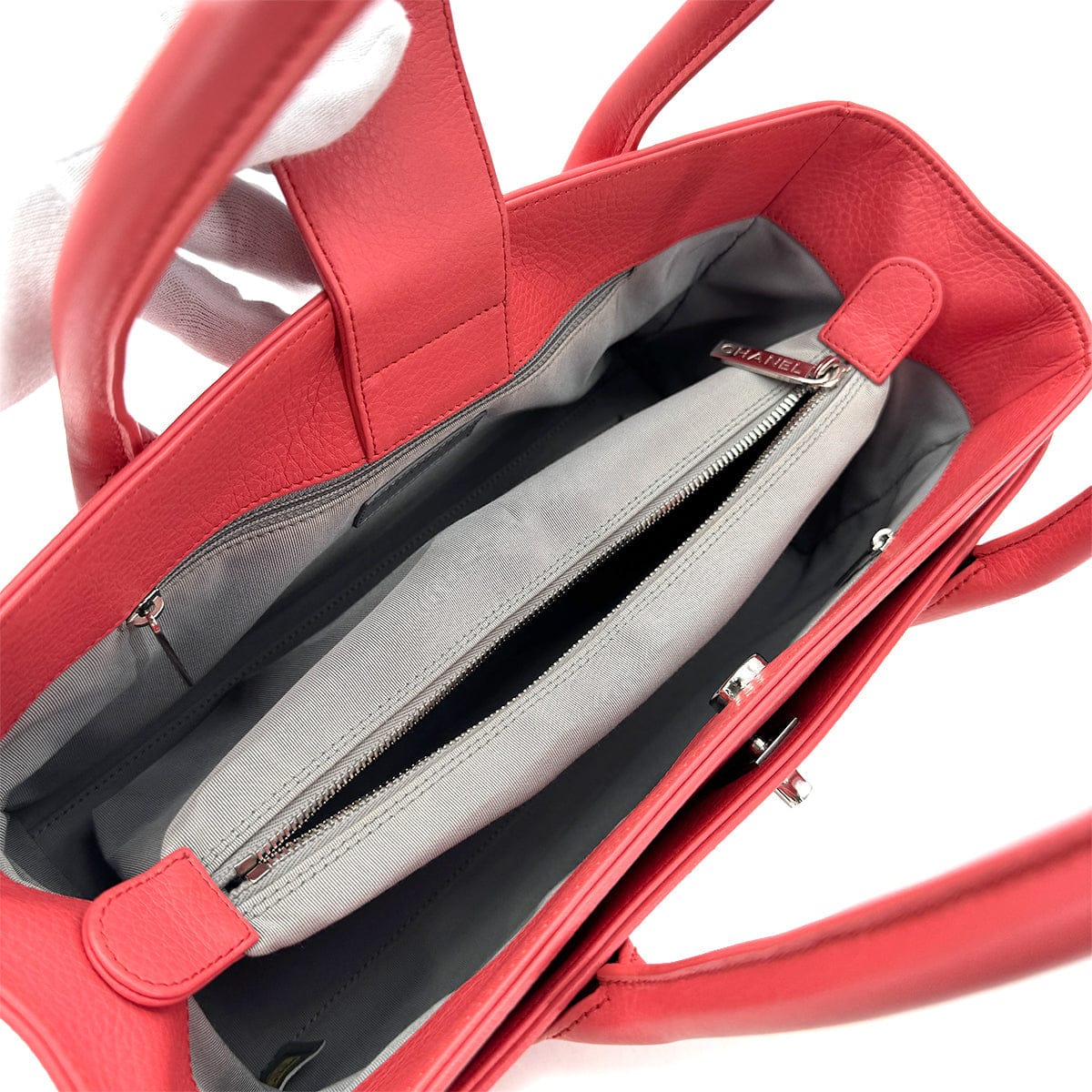 LUXURY PROMISE CHANEL EXECUTIVE TOTE BAG PINK LEATHER 90284867