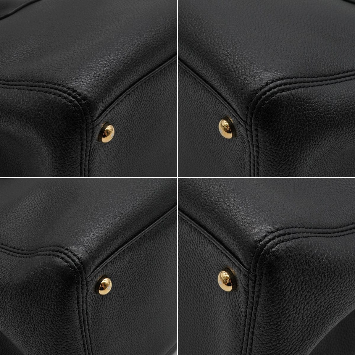 LUXURY PROMISE CHANEL EXECUTIVE TOTE HAND BAG BLACK LEATHER GOLD HARDWARE 90335833