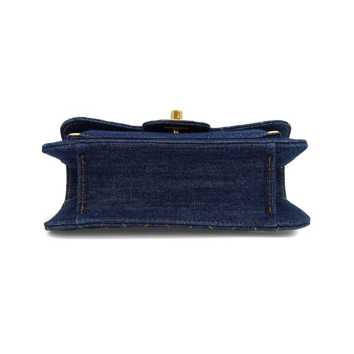 LUXURY PROMISE CHANEL MATELASSE CHAIN SHOULDER BAG BLUE DENIM GOLD HARDWARE 90341448