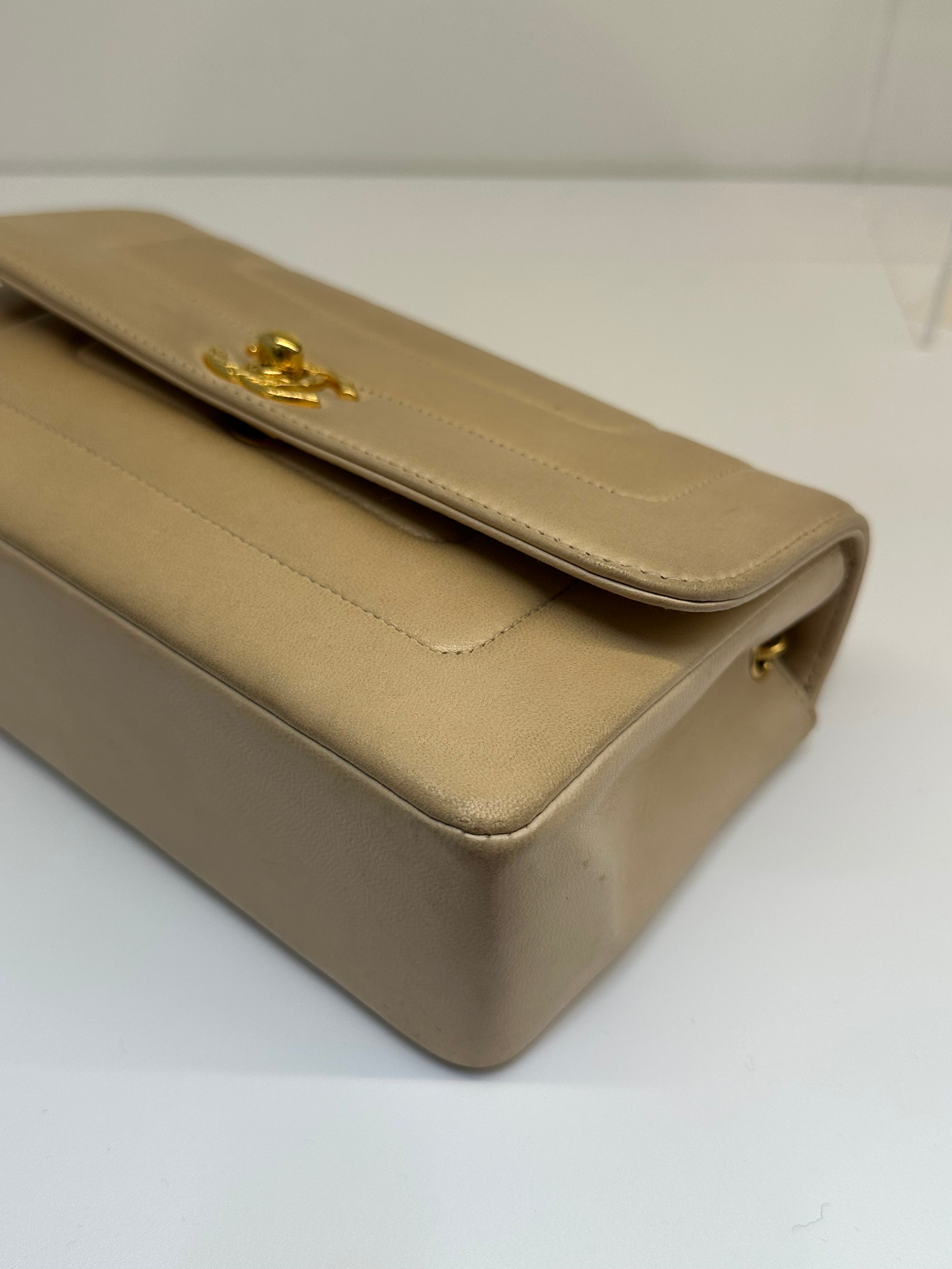 Luxury Promise CHANEL MINI DIANA BIQOUX CHAIN BEIGE GHW 90298837