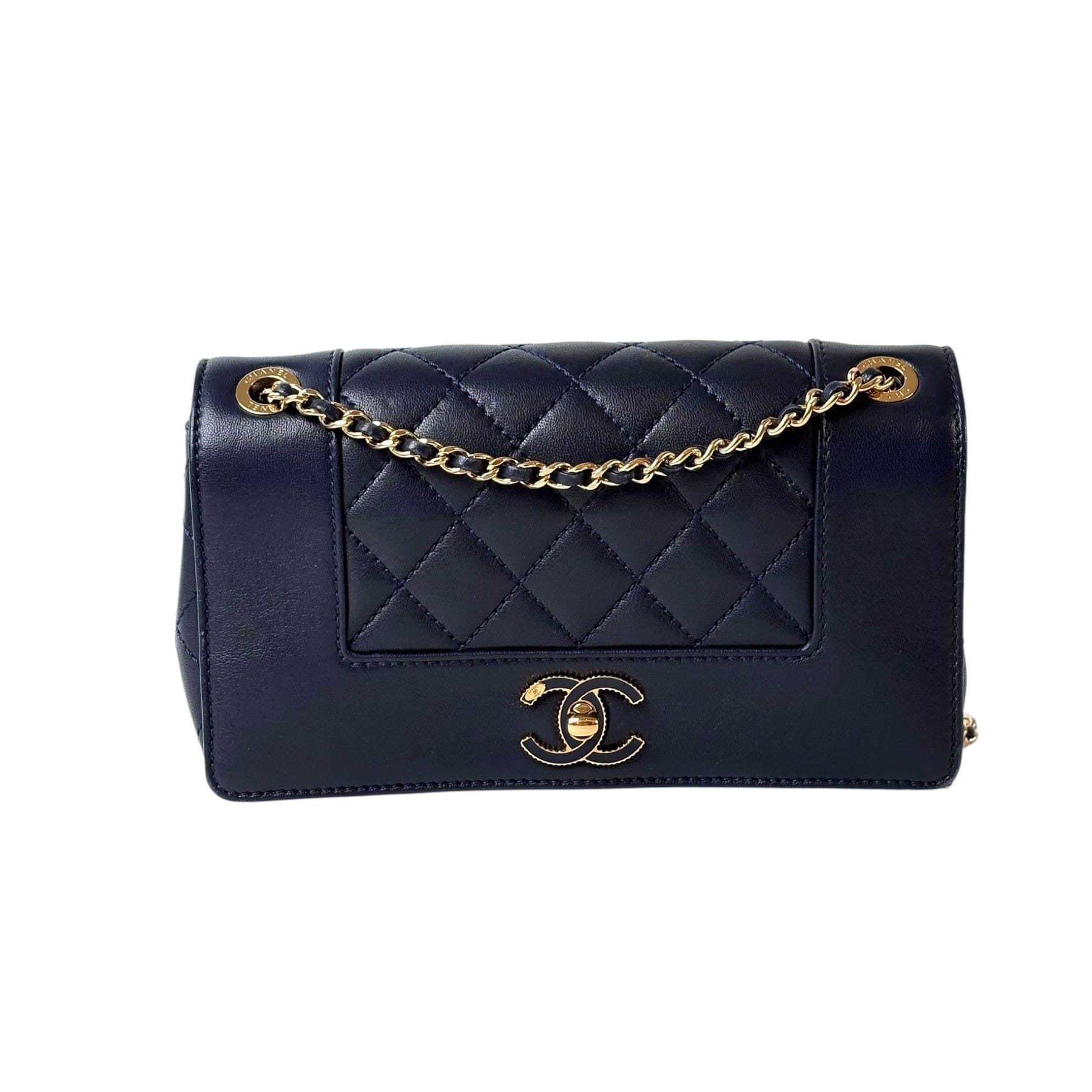 Luxury Promise Chanel Navy Mademoiselle Crossbody Bag
