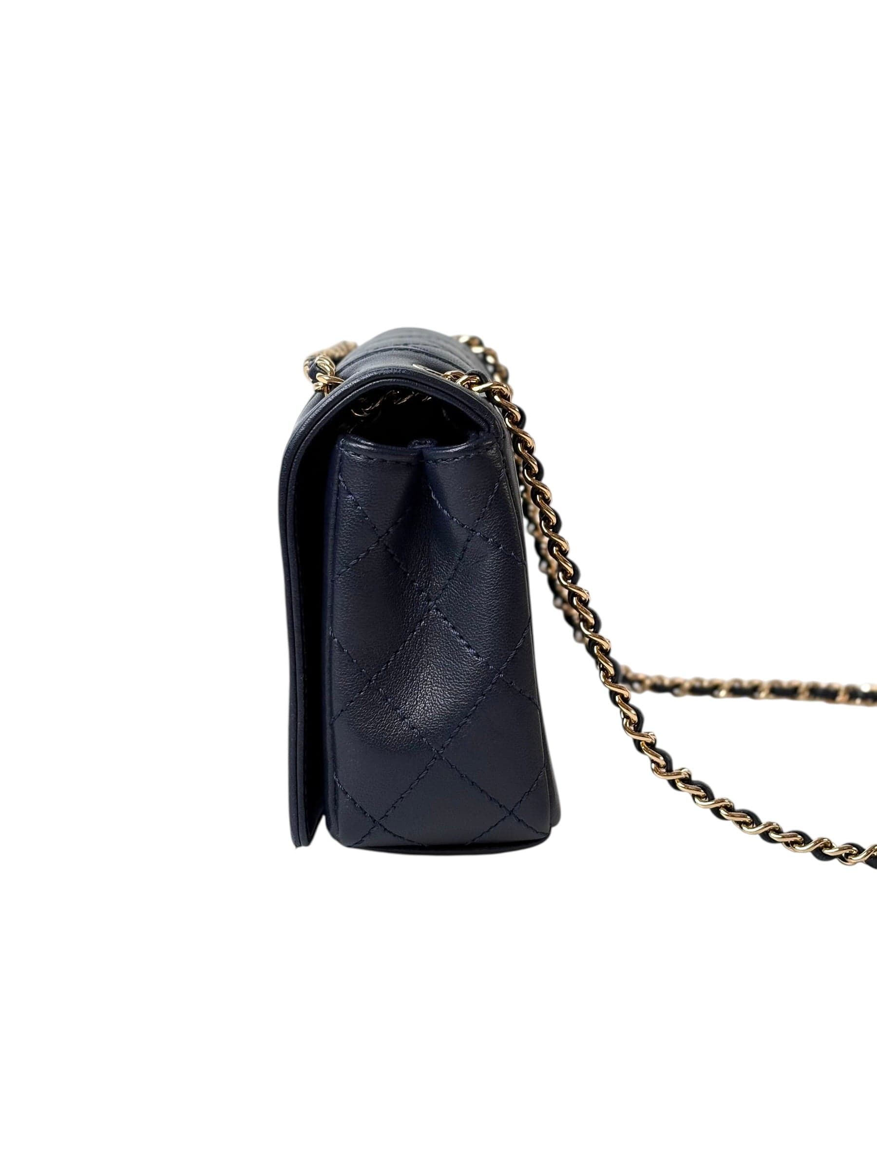 Luxury Promise Chanel Navy Mademoiselle Crossbody Bag