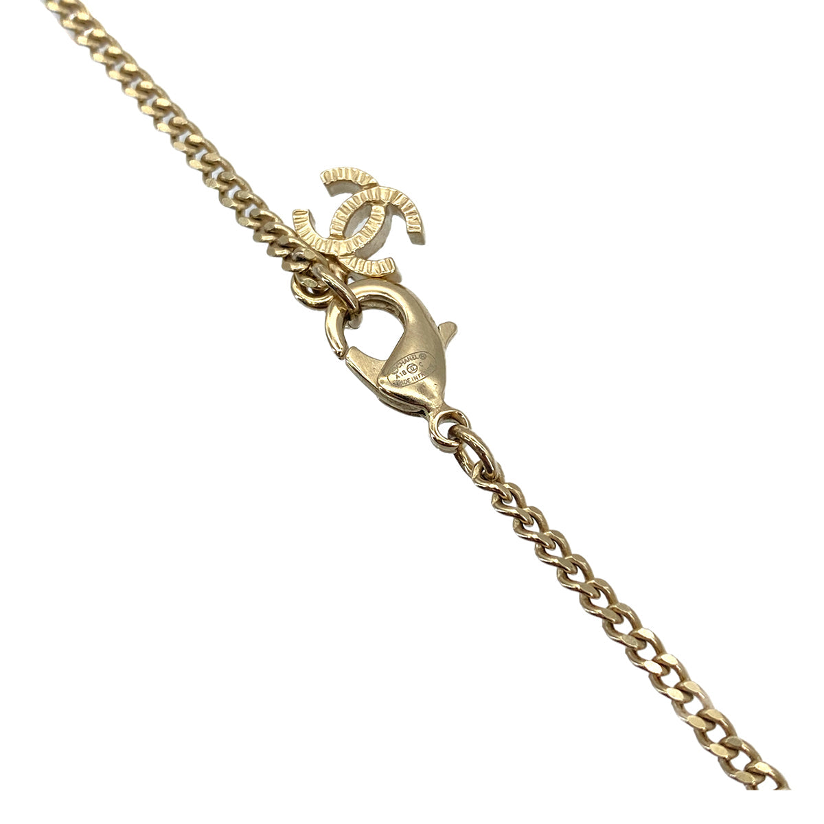 LUXURY PROMISE CHANEL NECKLACE COCOMARK FLOWER MOTIVE ACCESSORY A18C 90272316
