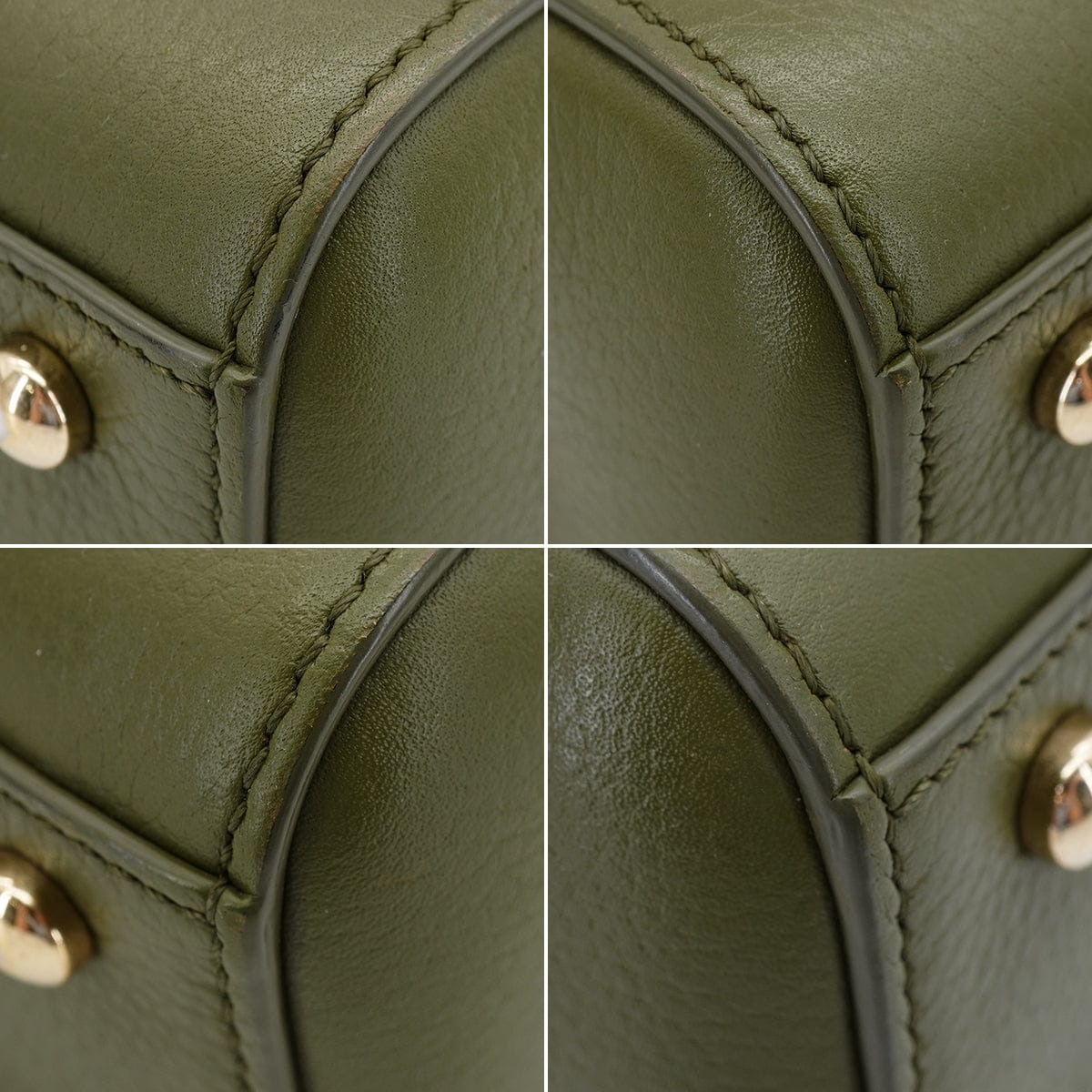 LUXURY PROMISE CHANEL NEO EXECUTIVE TOTE SHOULDER BAG GREEN LEATHER GOLD HARDWARE 90335588