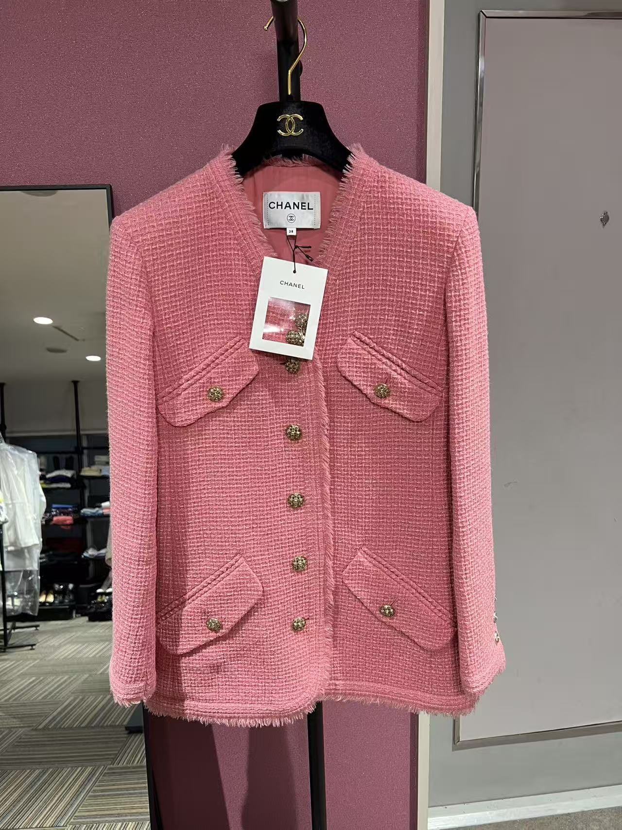 Luxury Promise CHANEL PINK BLAZER FT201007